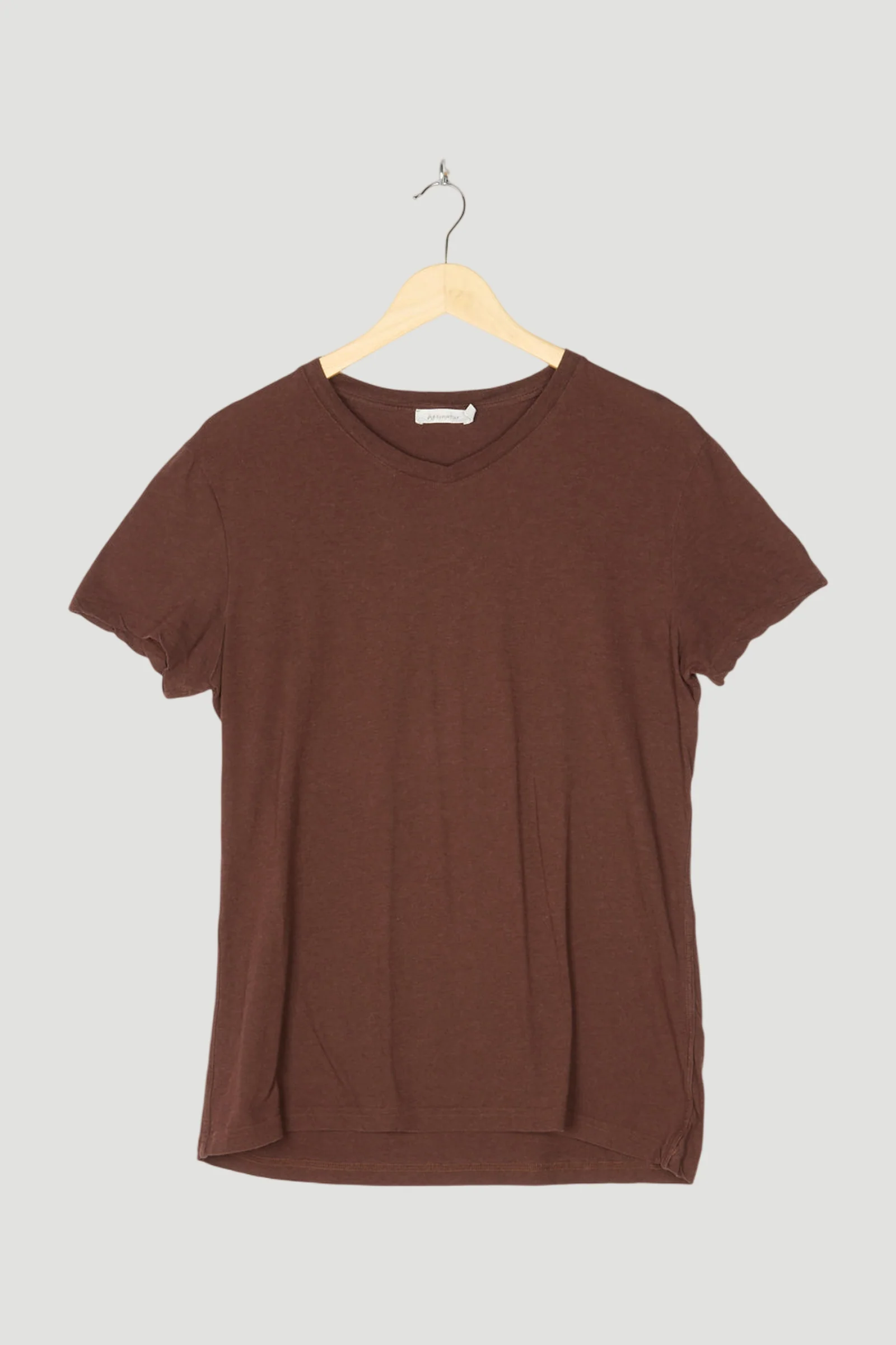 Secondhand Herren V-Shirt aus Bio-Baumwolle und Merinowolle