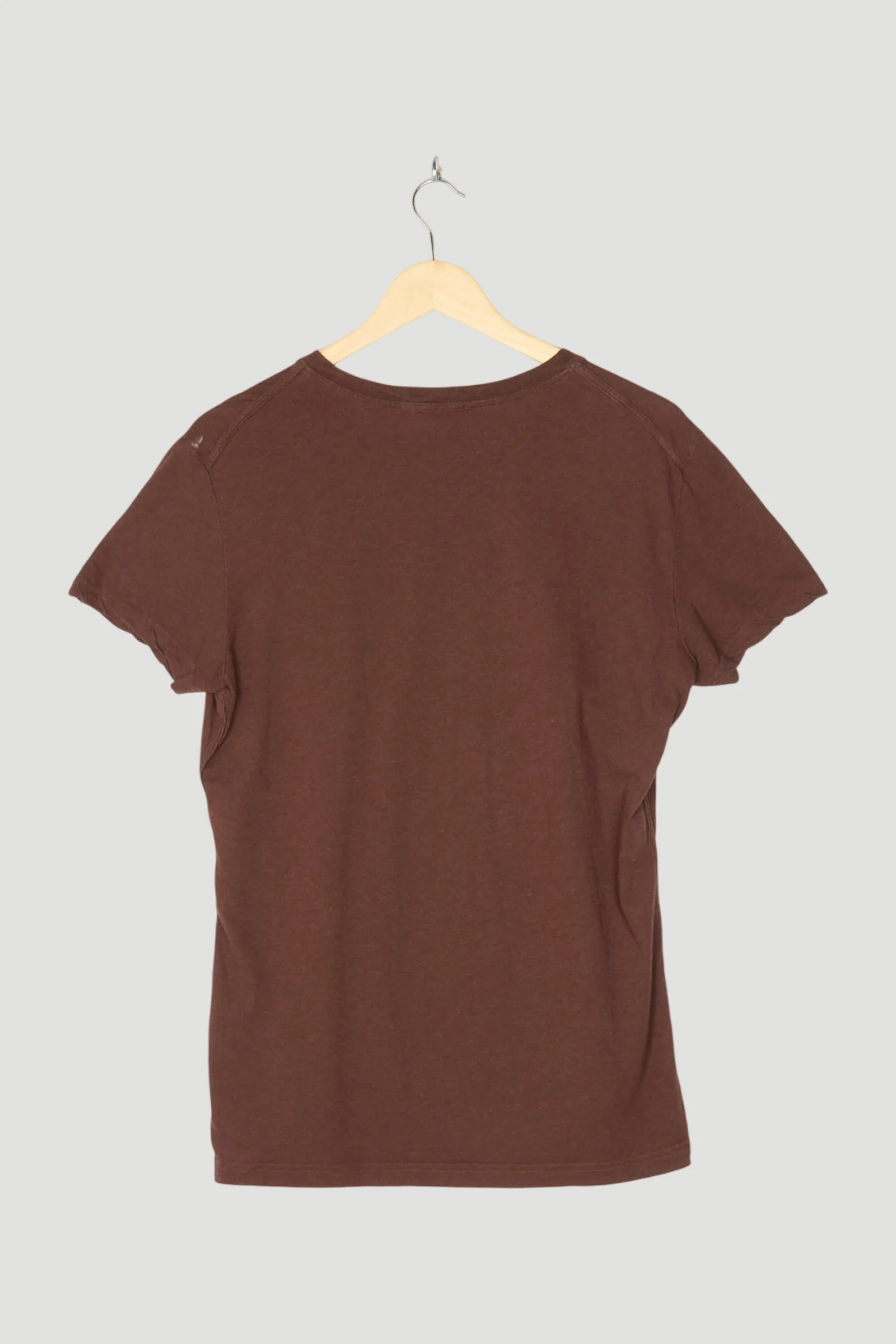 Secondhand Herren V-Shirt aus Bio-Baumwolle und Merinowolle - Image 2