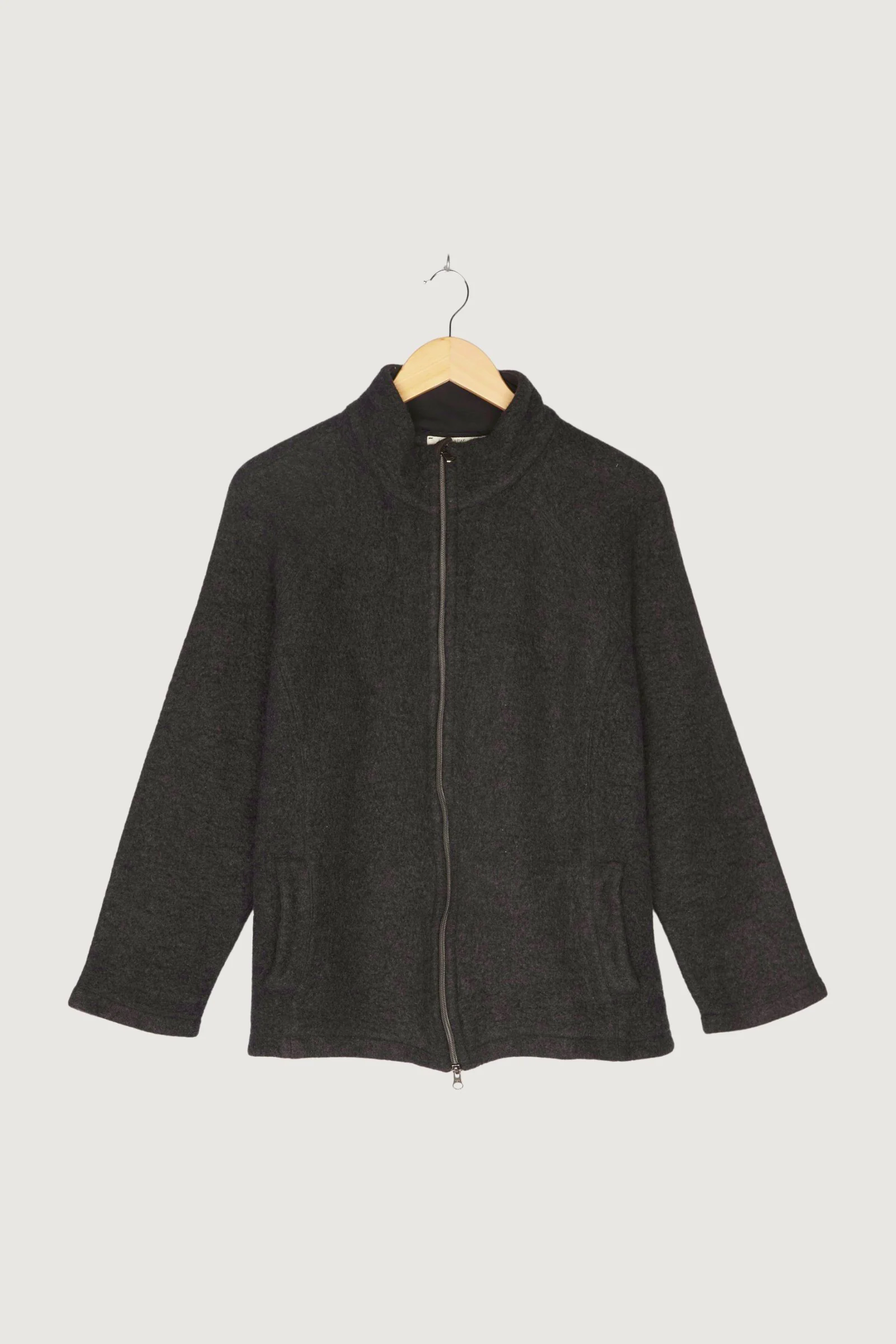 Secondhand Herren Wollfleece-Jacke aus reiner Bio-Schurwolle - Image 4