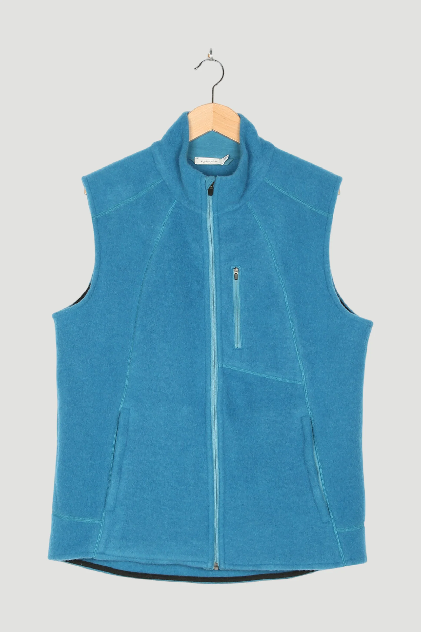 Secondhand Herren Wollfleece-Weste aus reiner Bio-Merinowolle