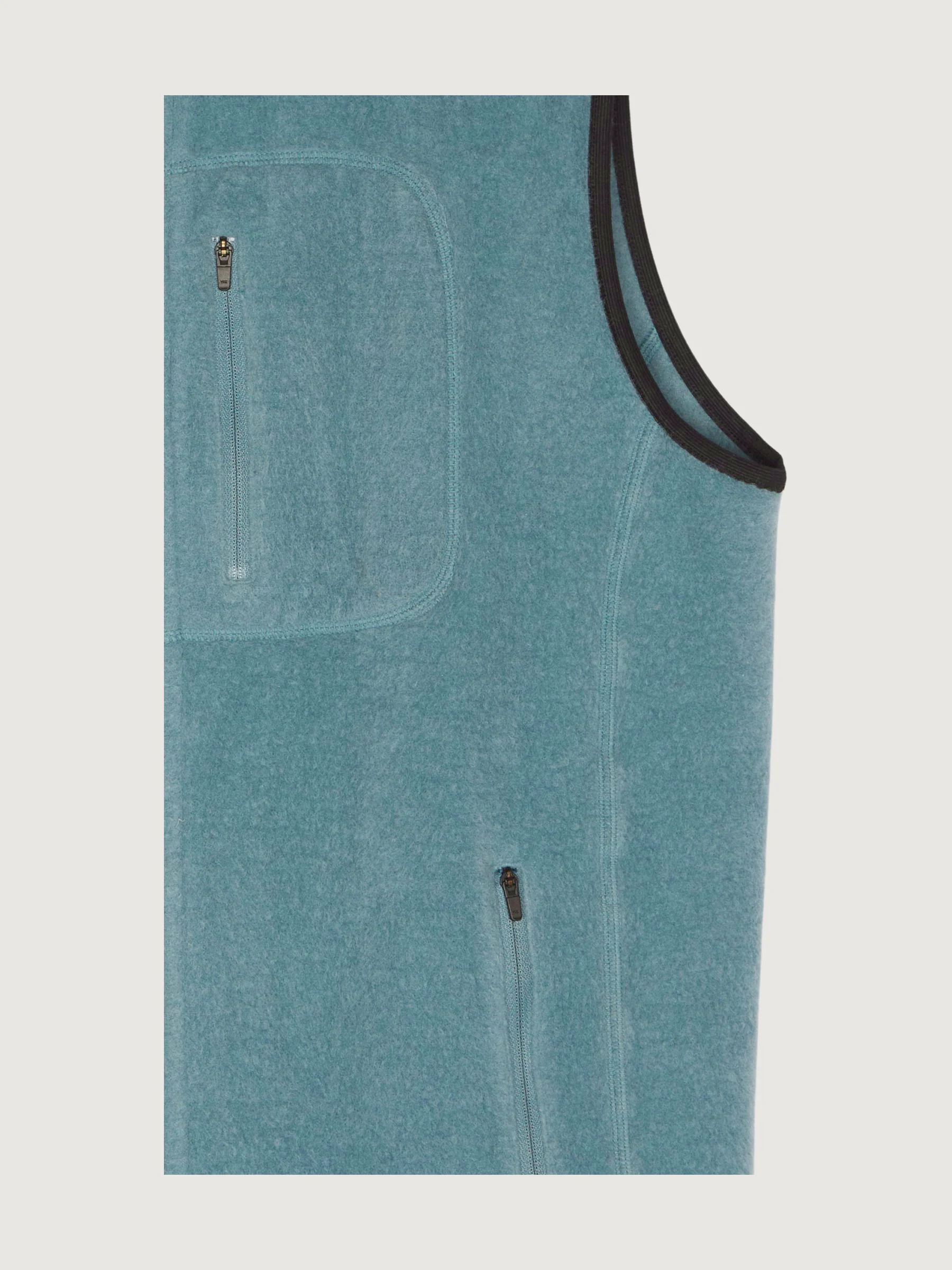 Secondhand Herren Wollfleece-Weste aus reiner Bio-Schurwolle - Image 3