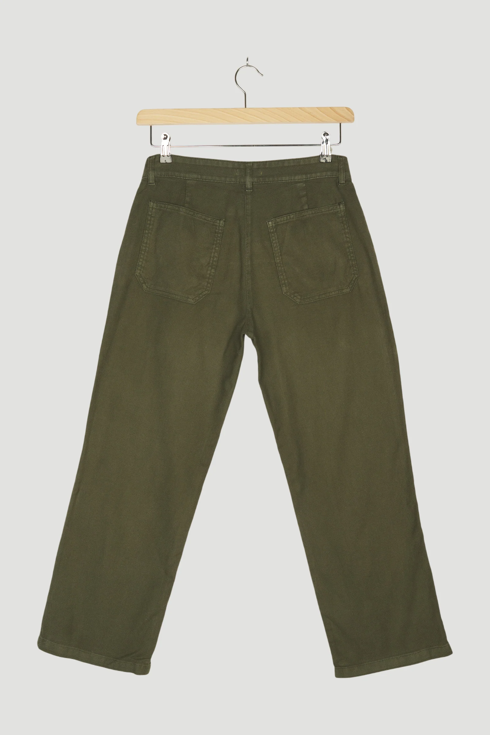 Secondhand Hose aus Baumwolle mit Leinen - Image 2