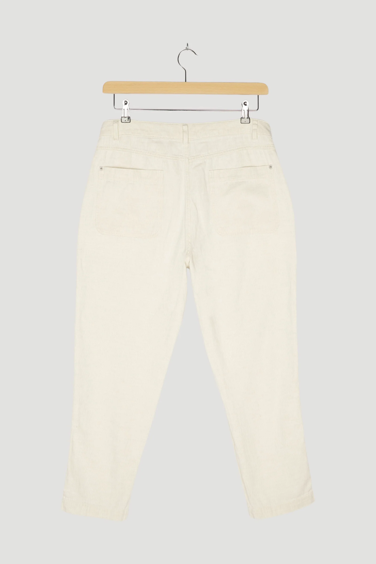 Secondhand Hose aus Bio-Baumwolle mit Leinen - Image 11