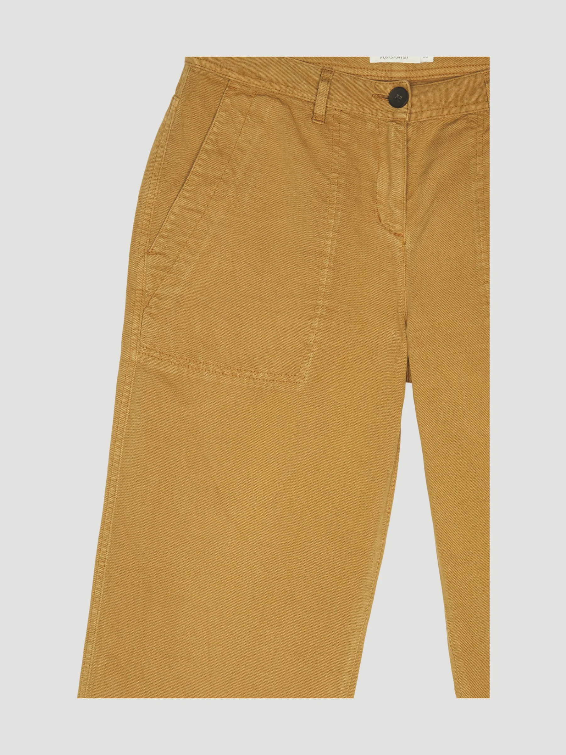 Secondhand Hose aus Bio-Baumwolle mit Leinen - Image 6