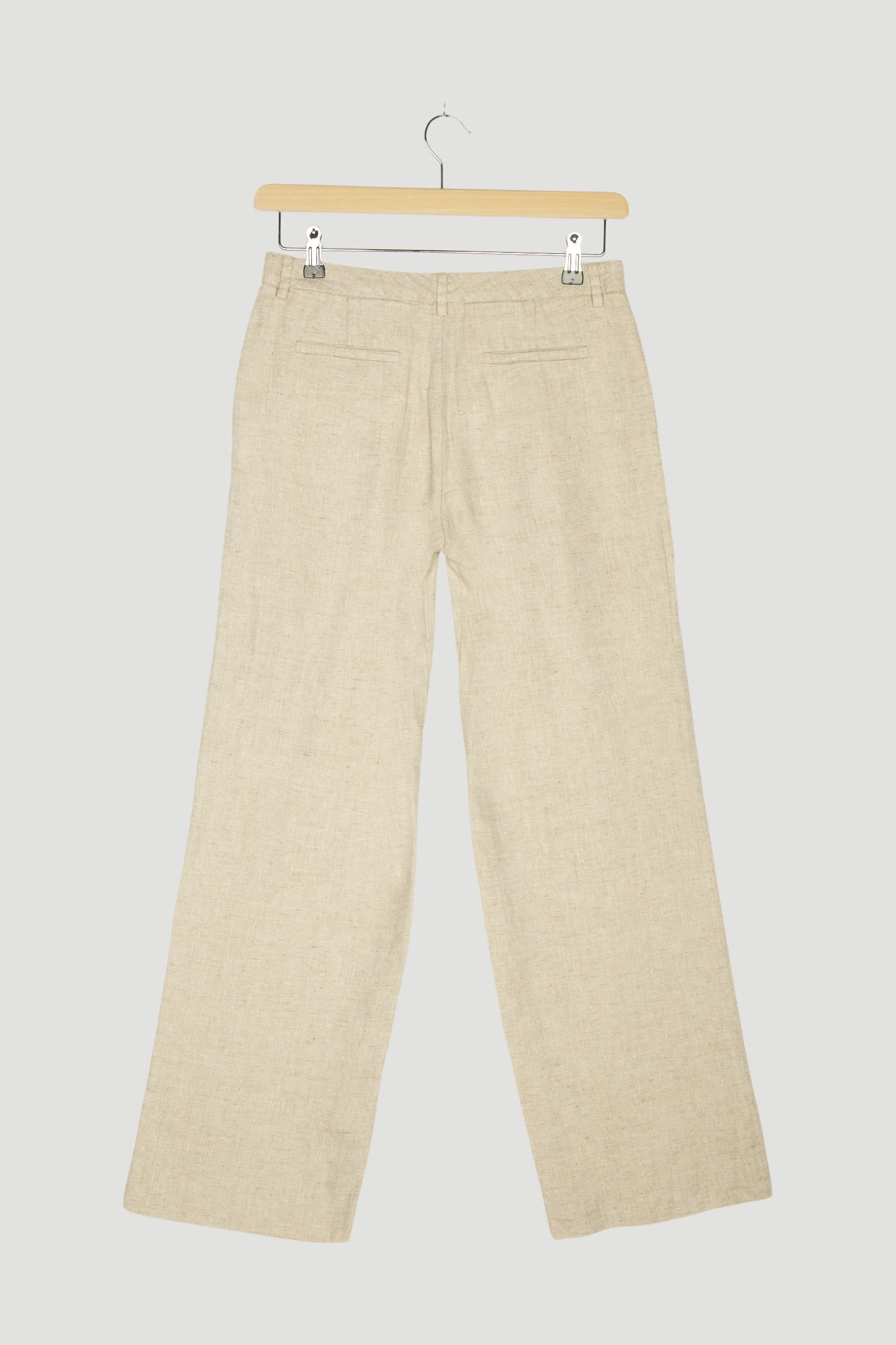 Secondhand Hose aus reinem Leinen - Image 2