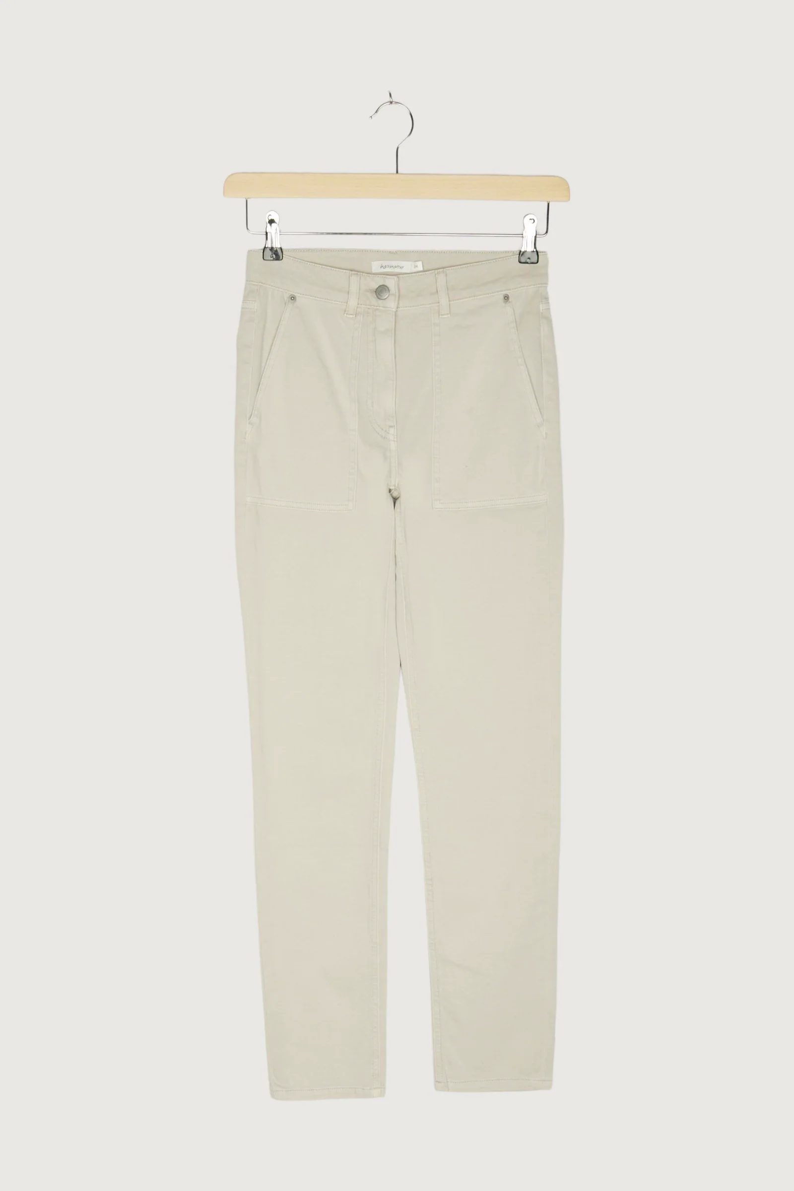 Secondhand Hose High Rise Slim aus Bio-Baumwolle - Image 4