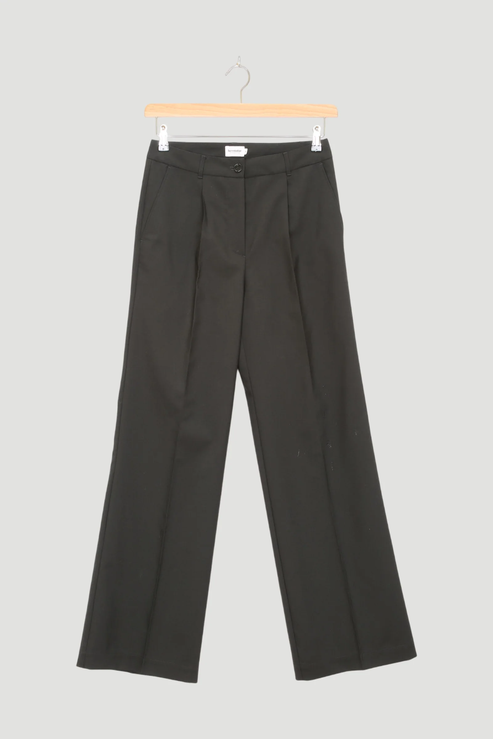 Secondhand Hose Wide Leg Regular aus reiner Bio-Merinowolle