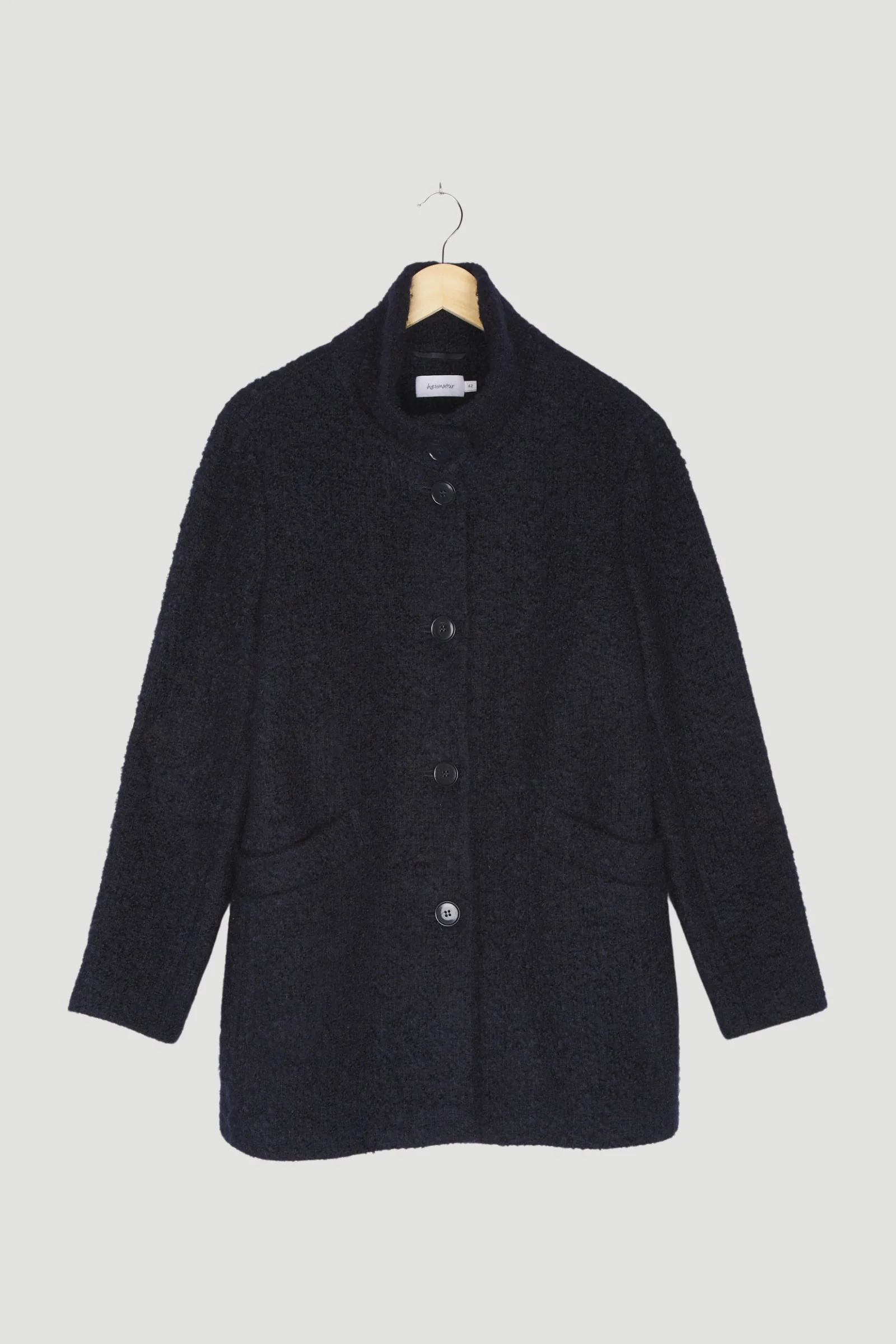 Secondhand Jacke aus Mohair mit Schurwolle