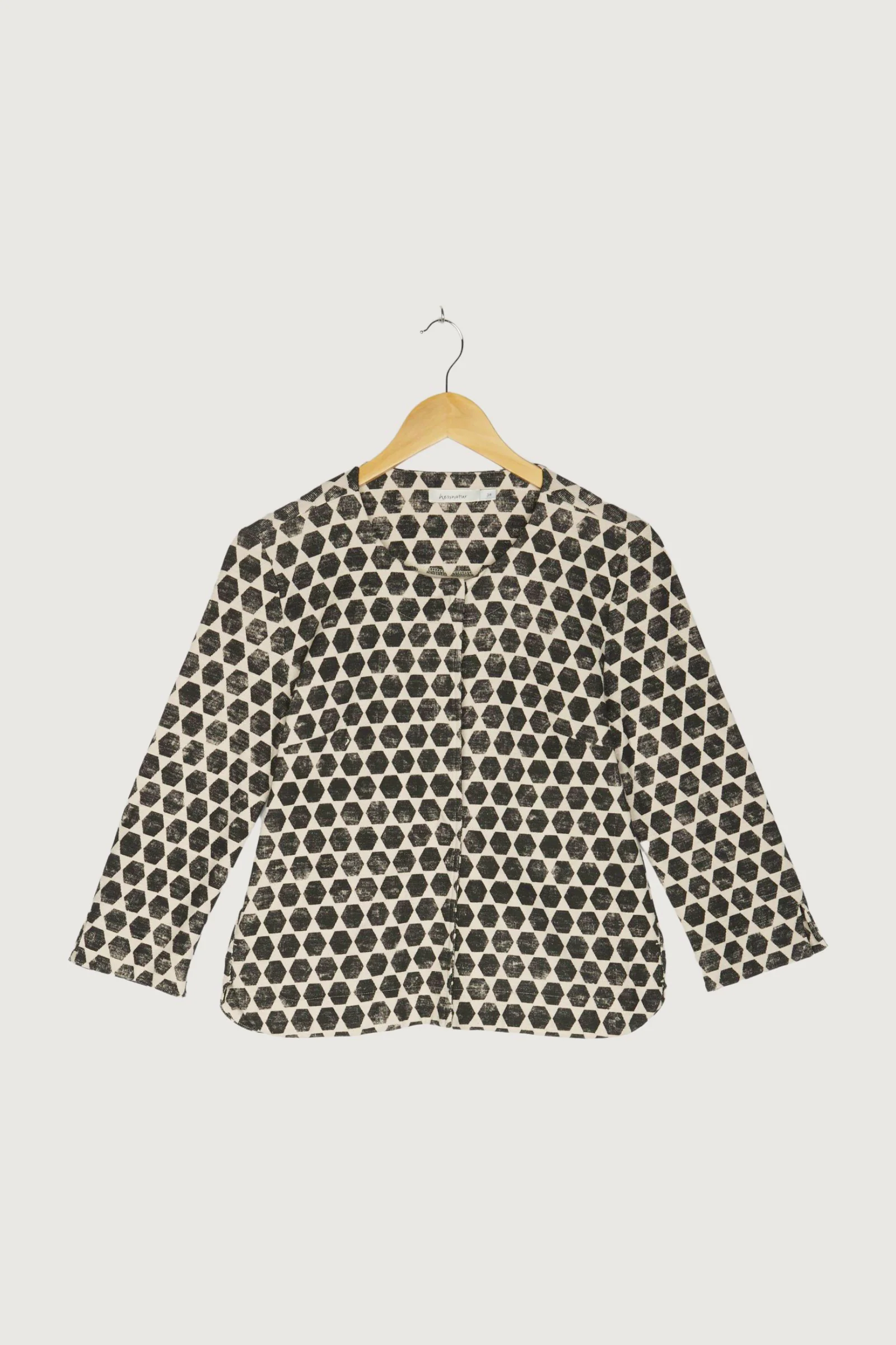 Secondhand Jacke aus reiner Bio-Baumwolle