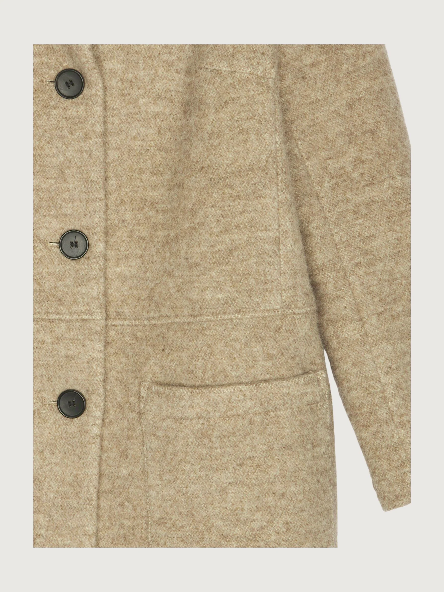Secondhand Jacke aus reiner Schurwolle vom Rhönschaf - Image 12