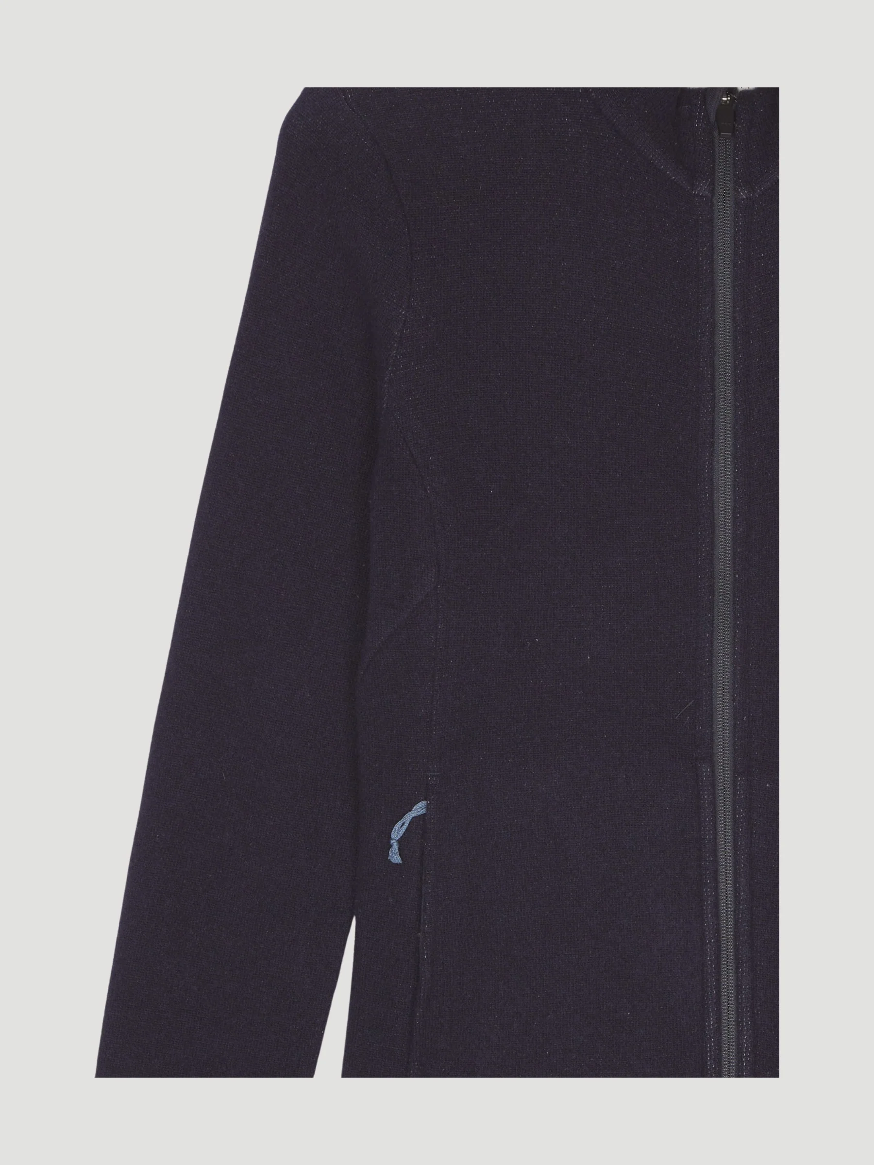 Secondhand Jacke Mesh-Fleece aus Bio-Merinowolle mit Bio-Baumwolle - Image 3