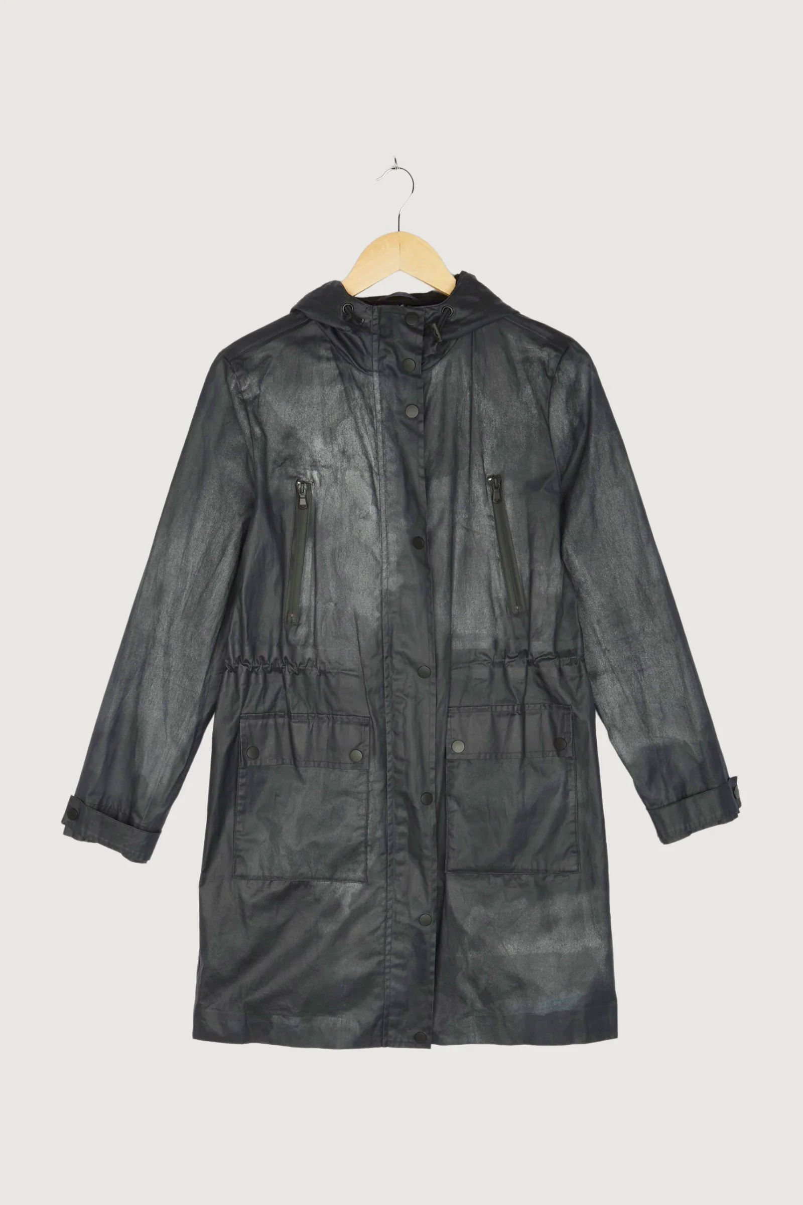 Second Hand Parka aus reiner Bio-Baumwolle