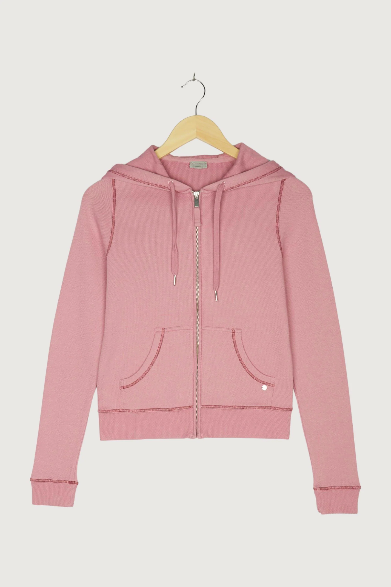 Second Hand Sweatjacke aus reiner Bio-Baumwolle