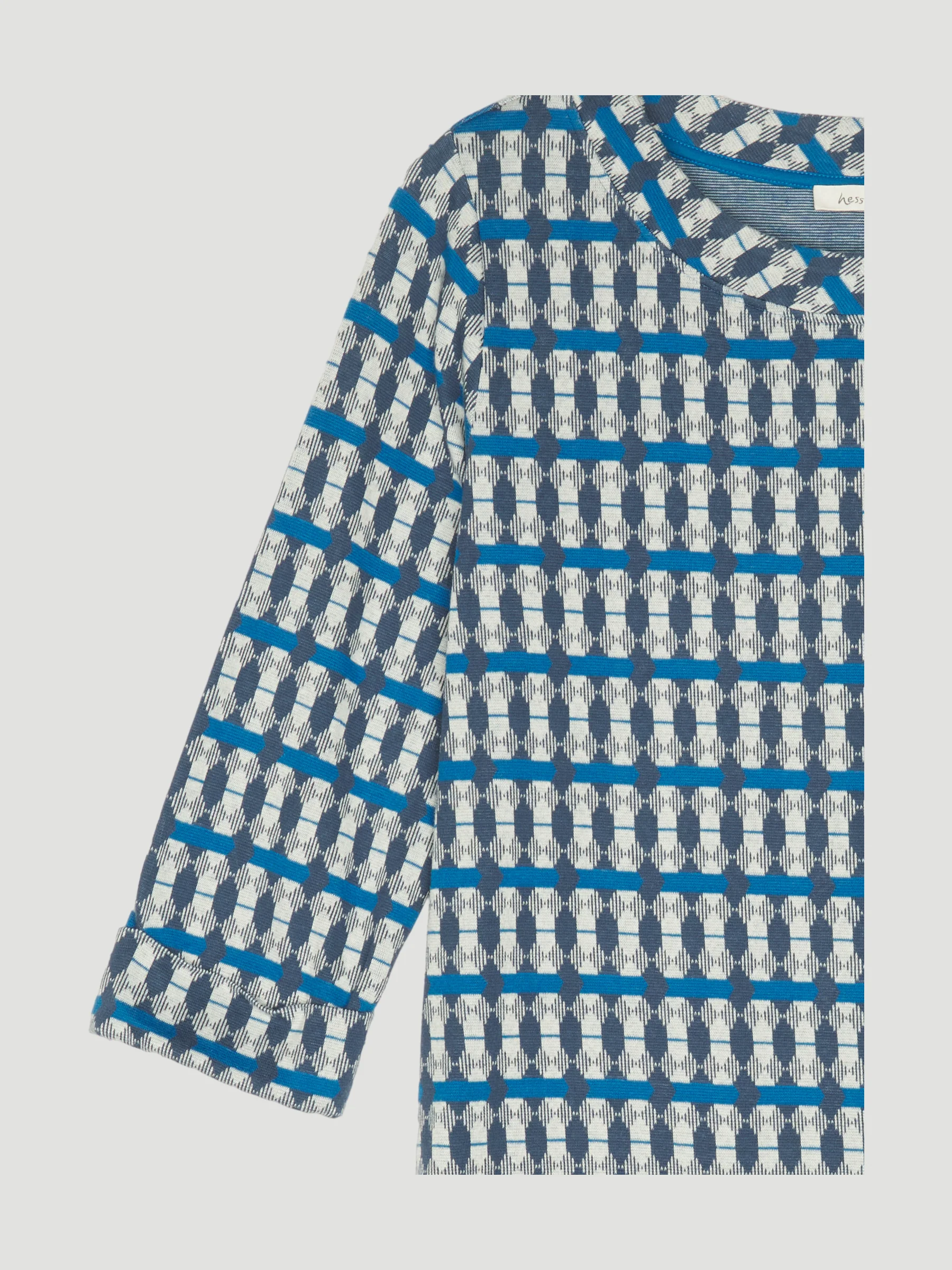 Secondhand Jacquard-Kleid aus Bio-Baumwolle - Image 3