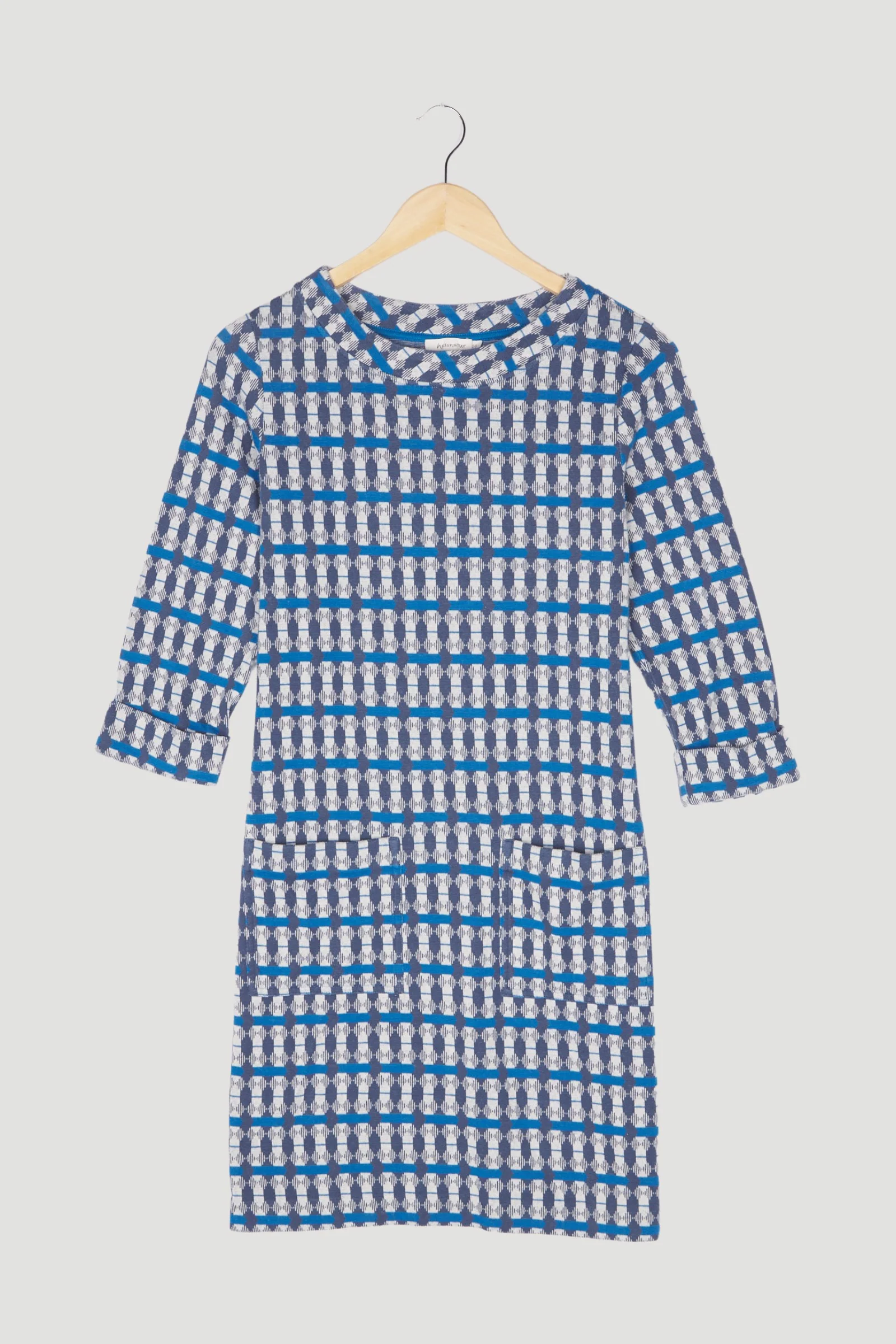 Secondhand Jacquard-Kleid aus Bio-Baumwolle - Image 4