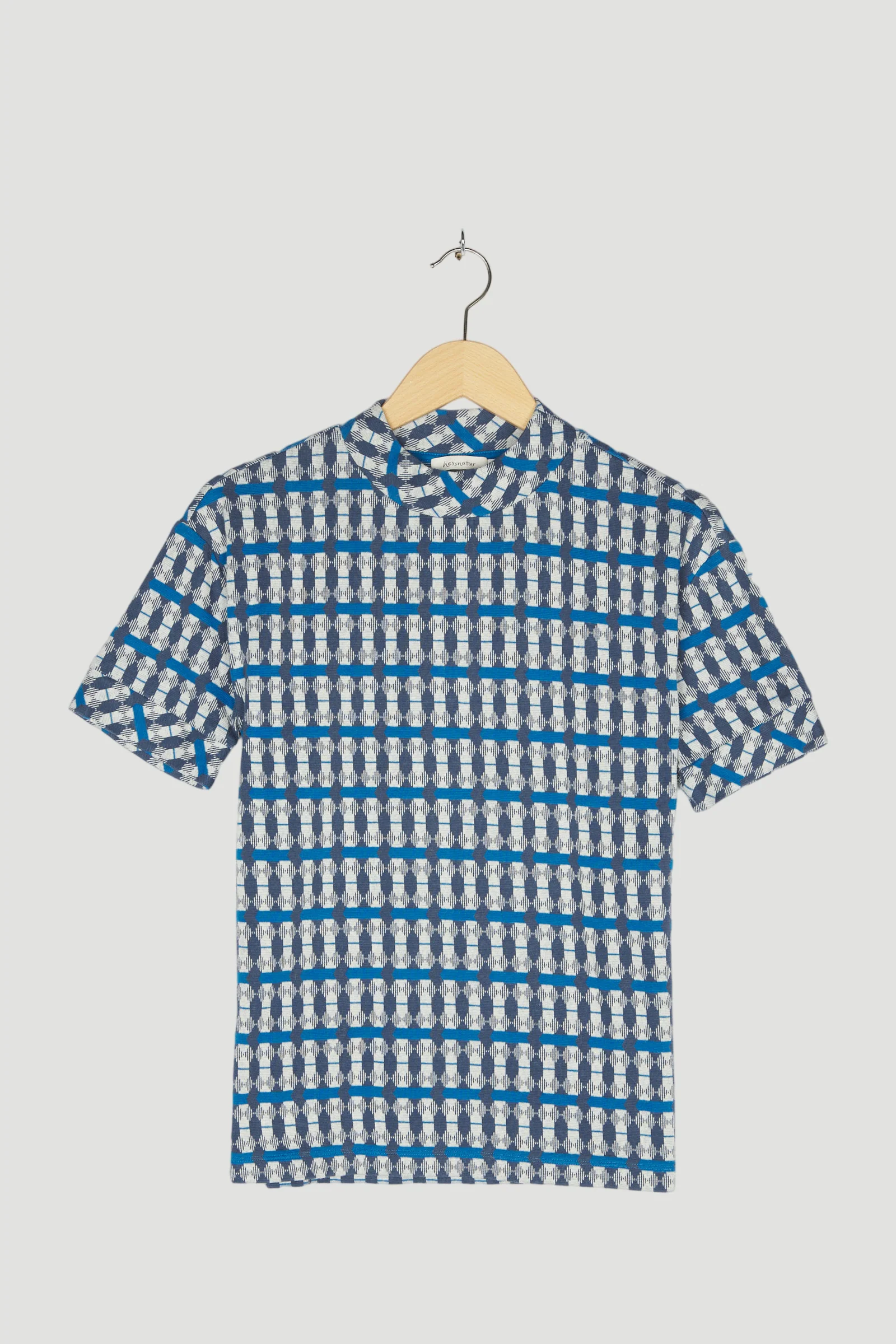 Secondhand Jacquard-Shirt aus Bio-Baumwolle