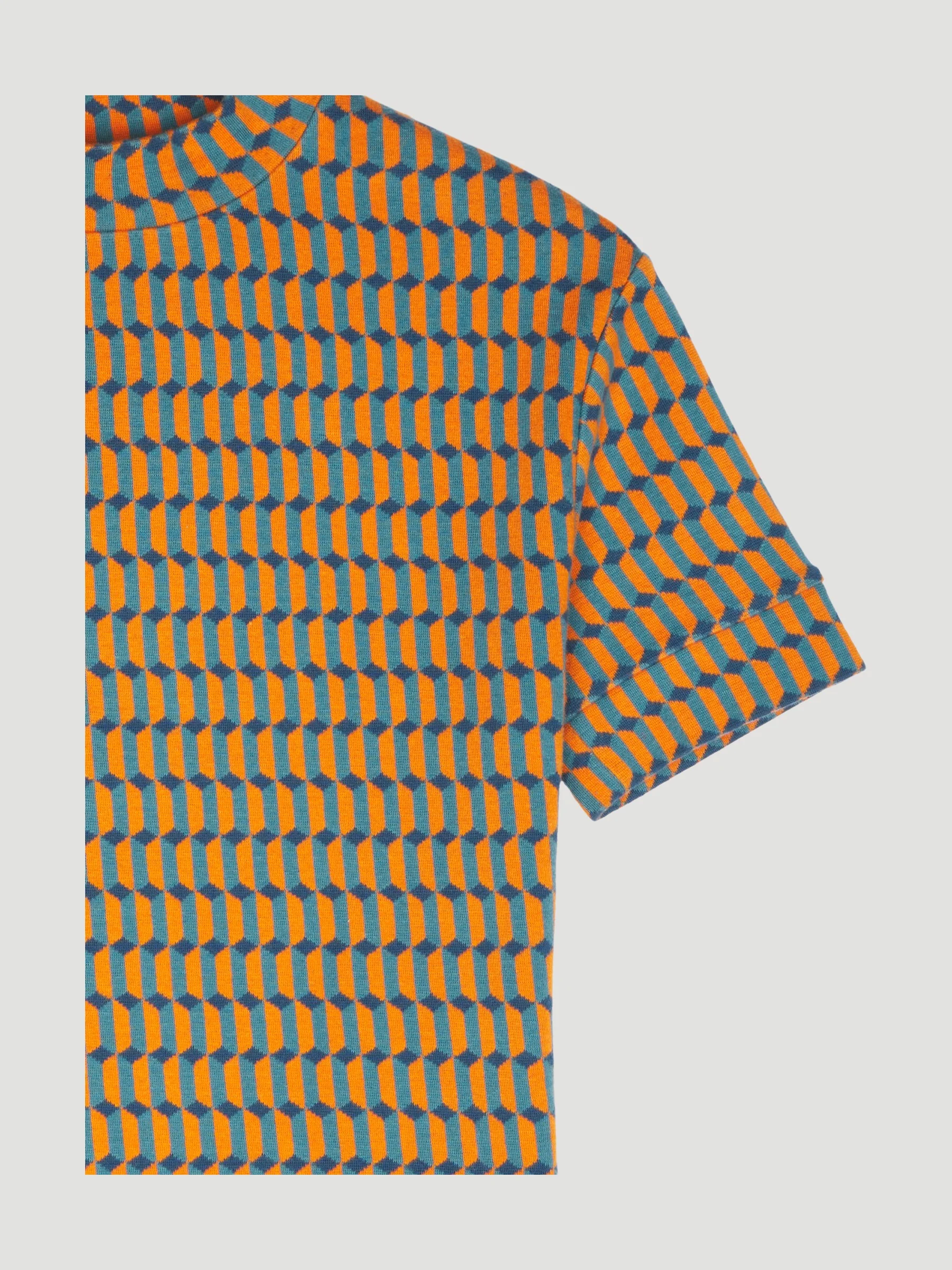 Secondhand Jacquard-Shirt aus Bio-Baumwolle - Image 3