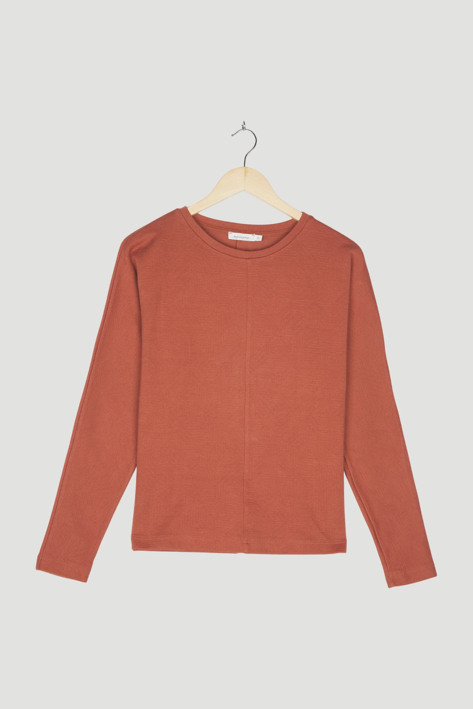Secondhand Jacquard-Sweatshirt aus Bio-Baumwolle