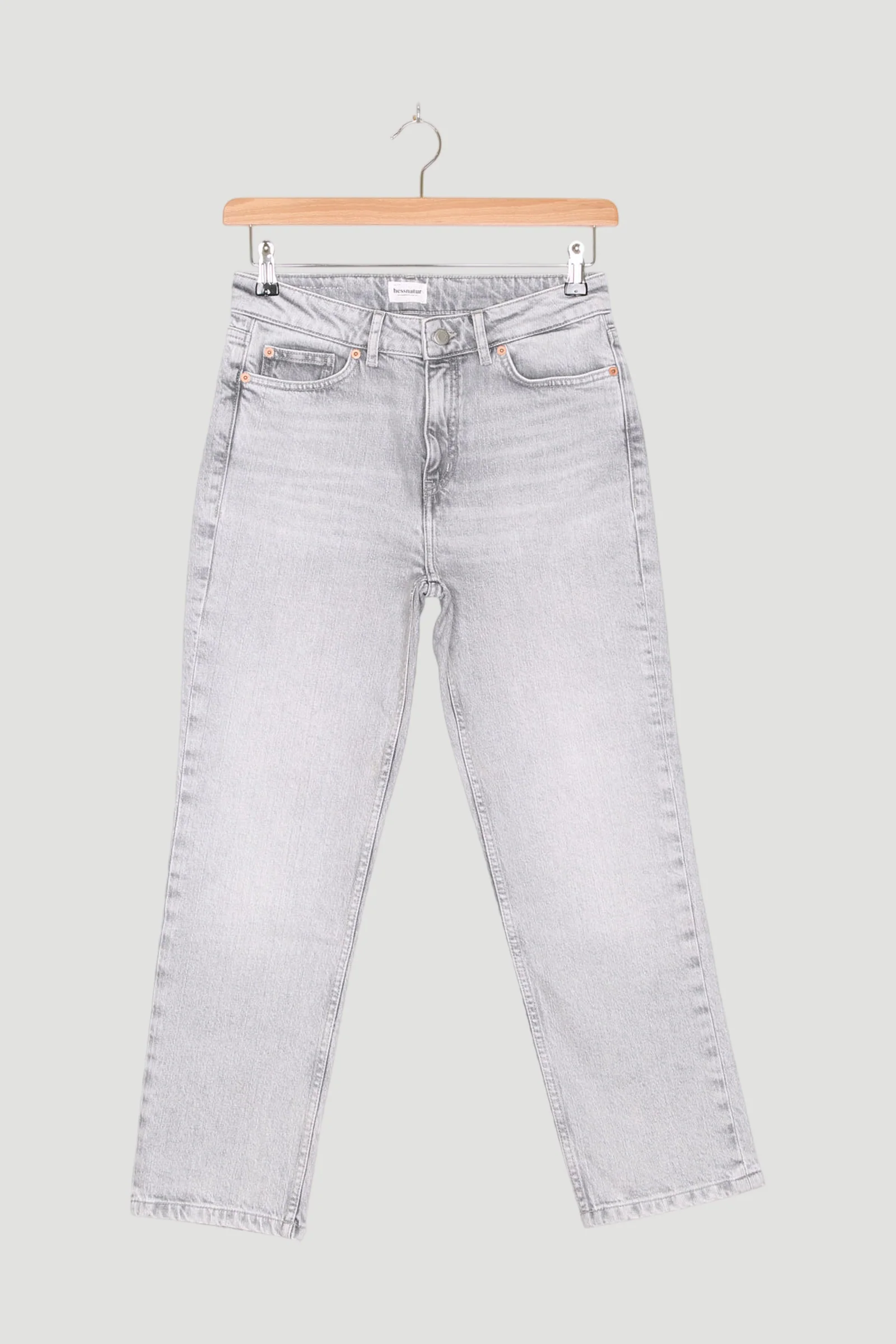 Secondhand Jeans BEA High Rise Straight aus Bio-Denim