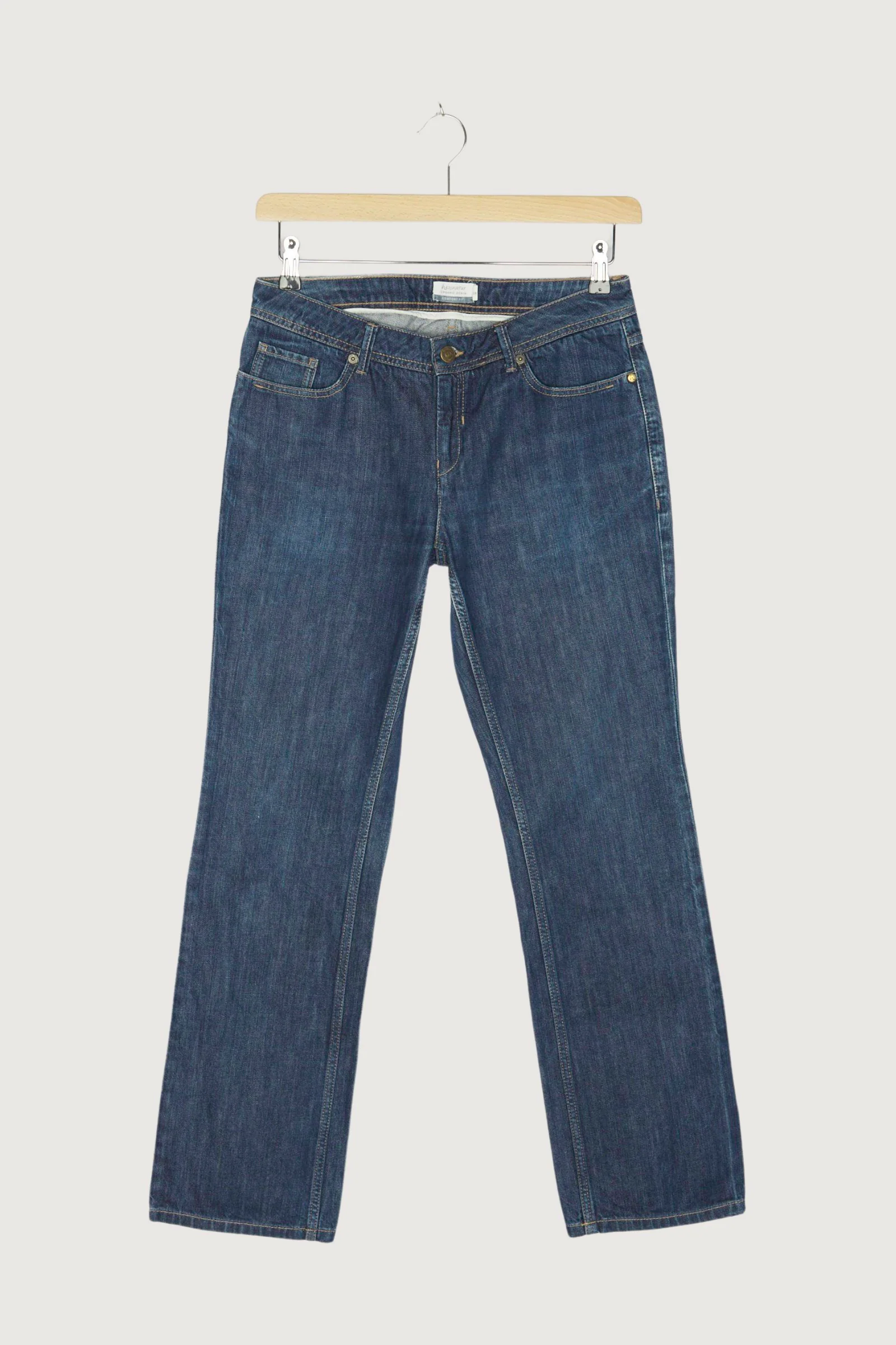 Secondhand Jeans Comfort Fit aus reinem Bio-Denim