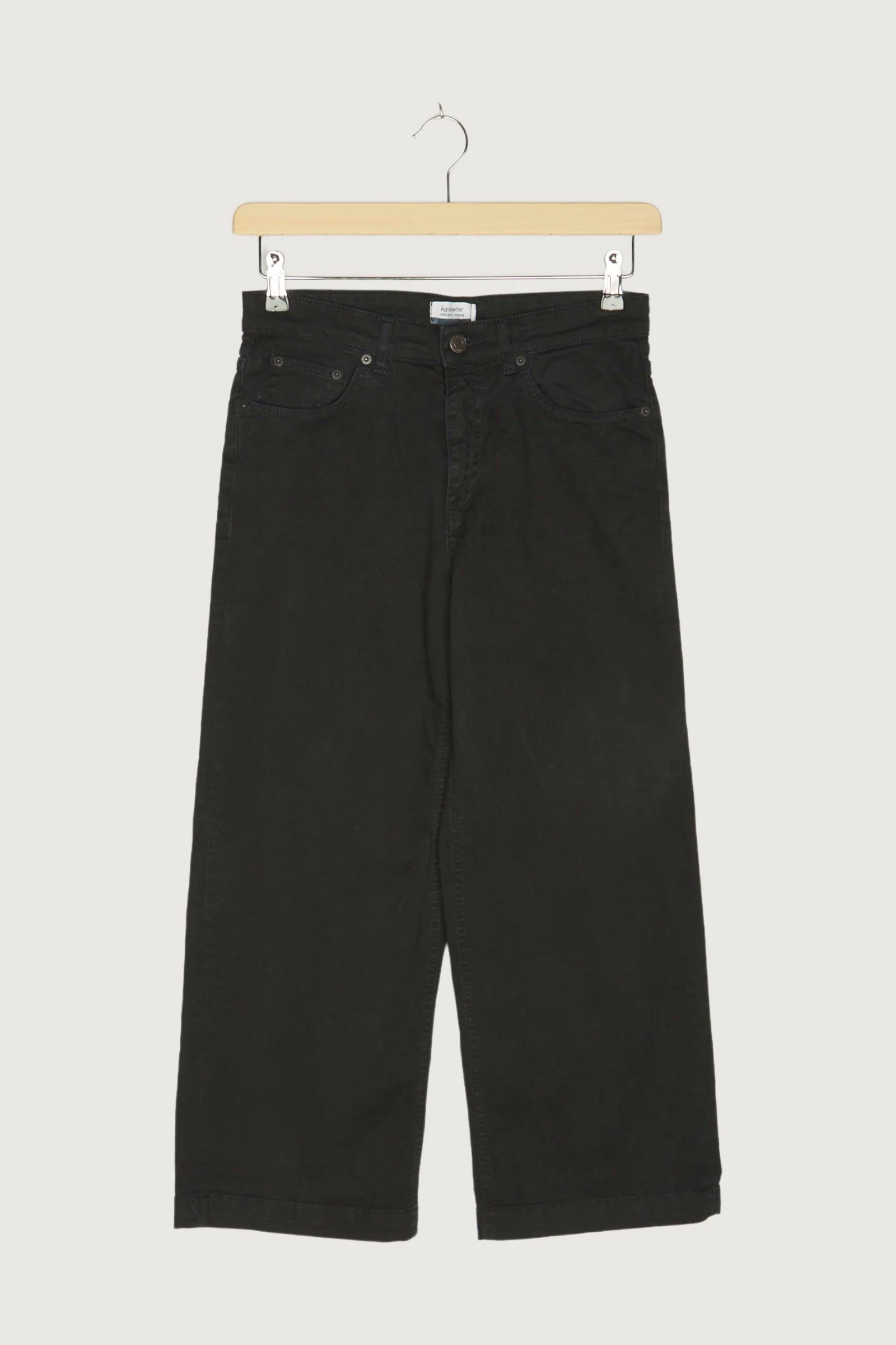 Secondhand Jeans-Culotte aus Bio-Denim