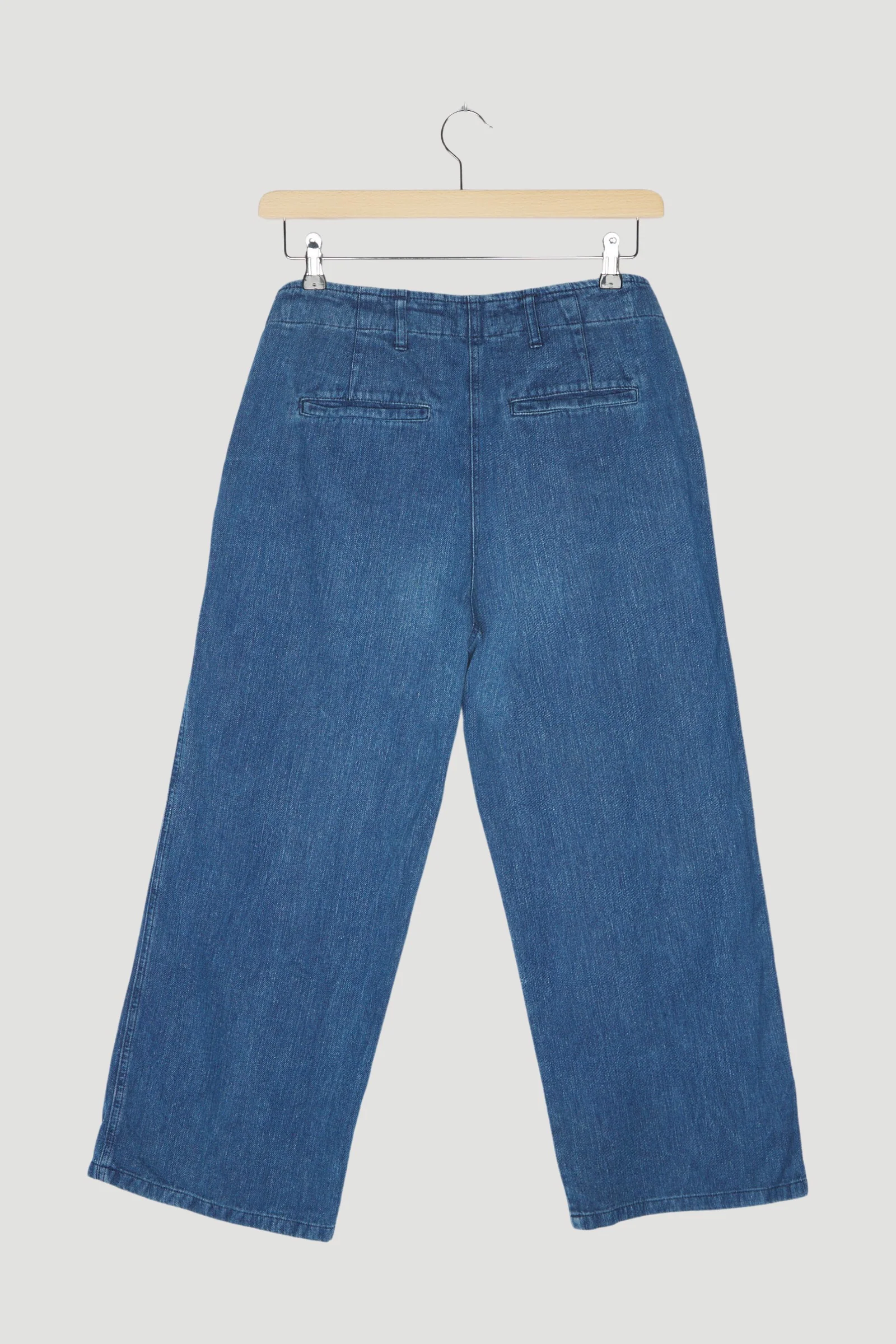 Secondhand Jeans Culotte aus Hanf mit Bio-Baumwolle - Image 2