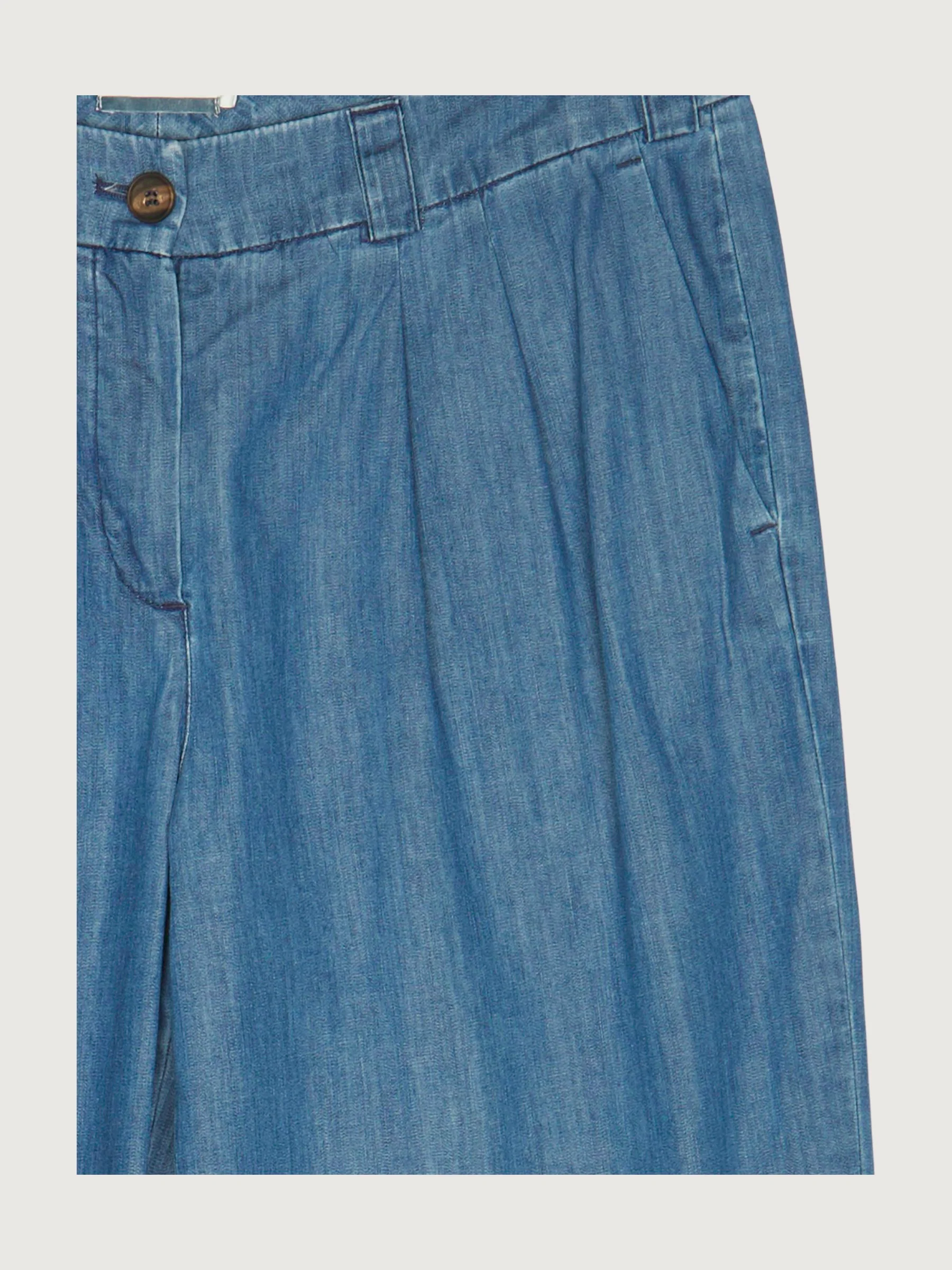 Secondhand Jeans Culotte aus reiner Bio-Baumwolle - Image 13