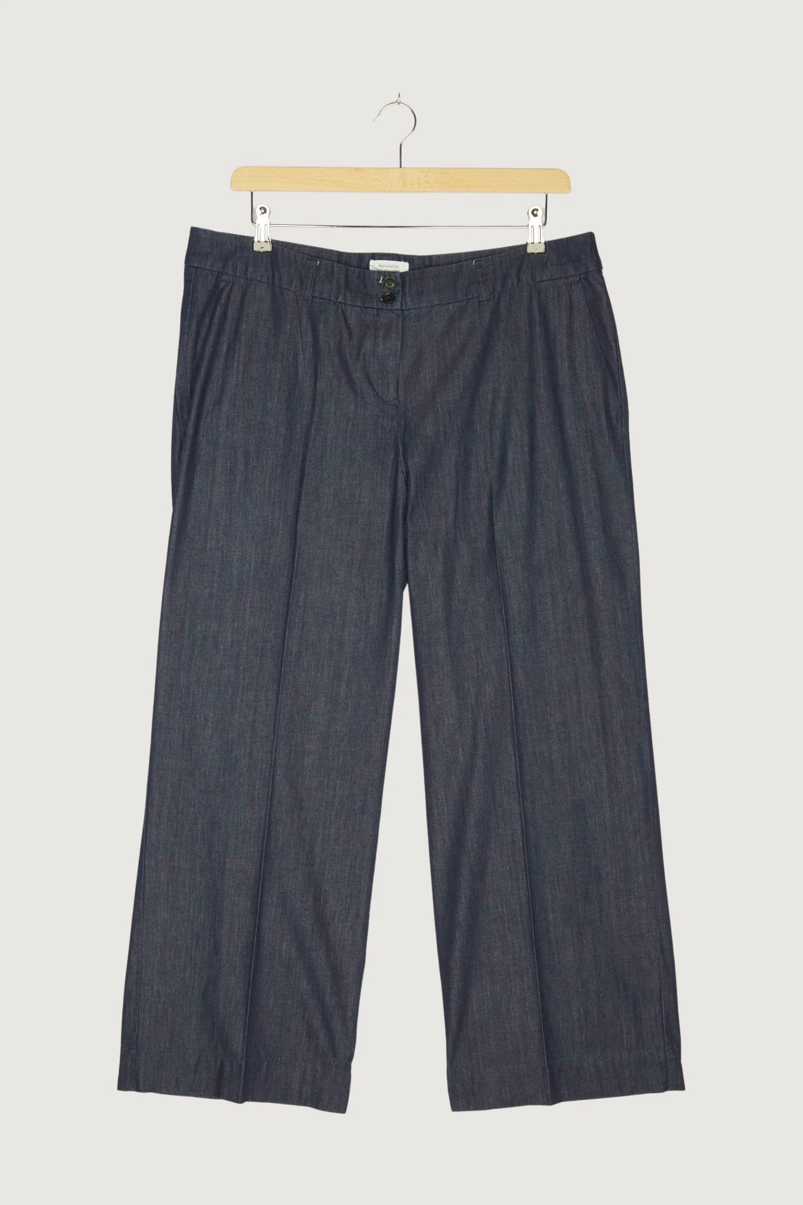 Secondhand Jeans Flared aus reinem Bio-Denim