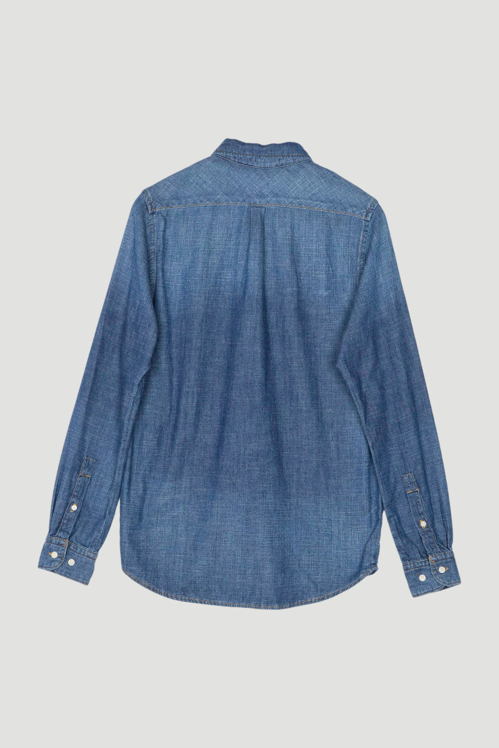 Secondhand Jeans Hemd Regular aus reinem Bio-Denim - Image 2