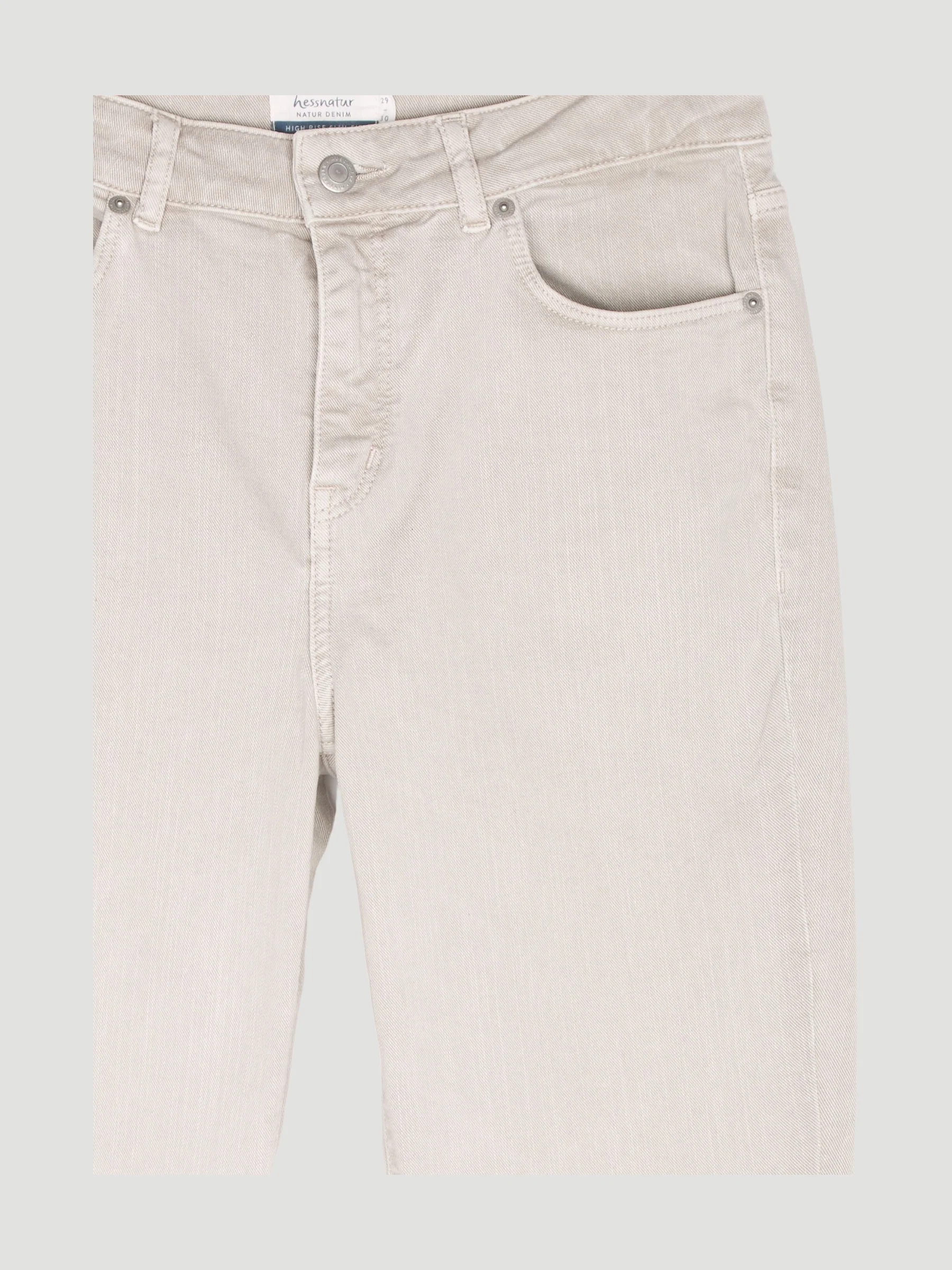 Secondhand Jeans High Rise Slim Fit aus Bio-Denim - Image 3