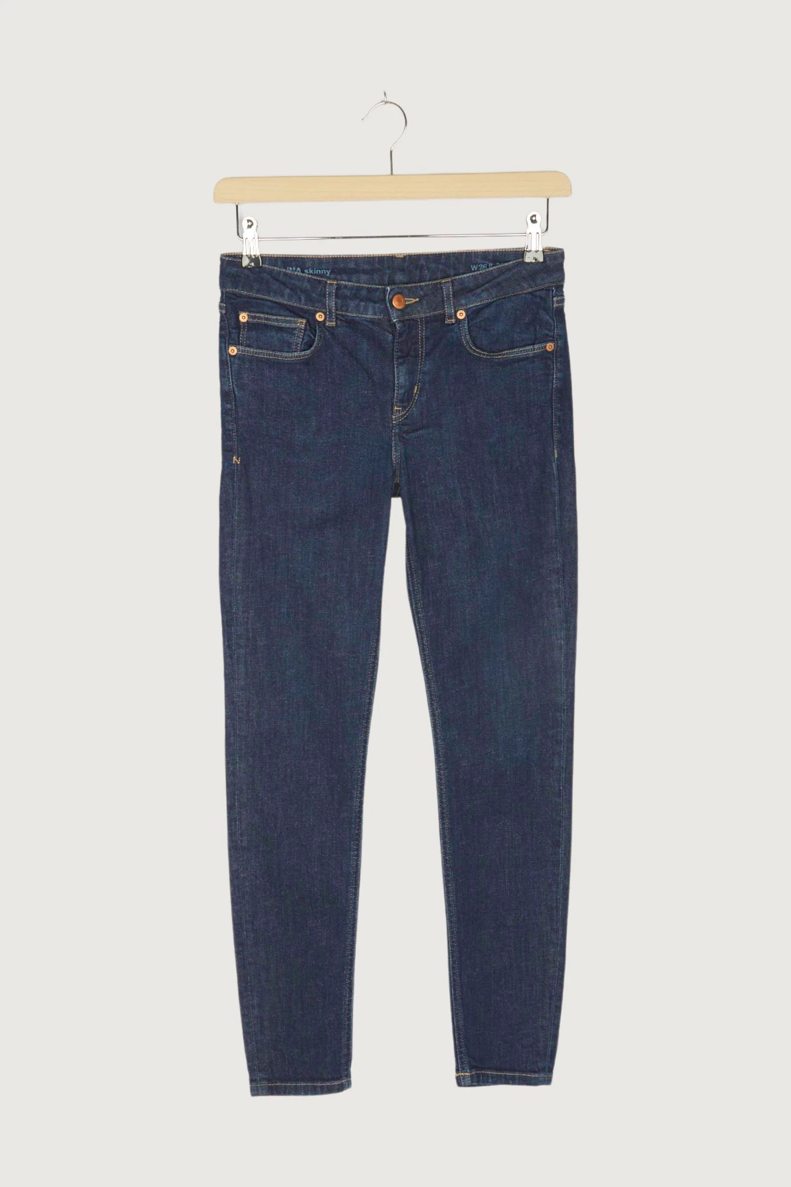 Secondhand Jeans Lina Skinny Fit aus Bio-Denim