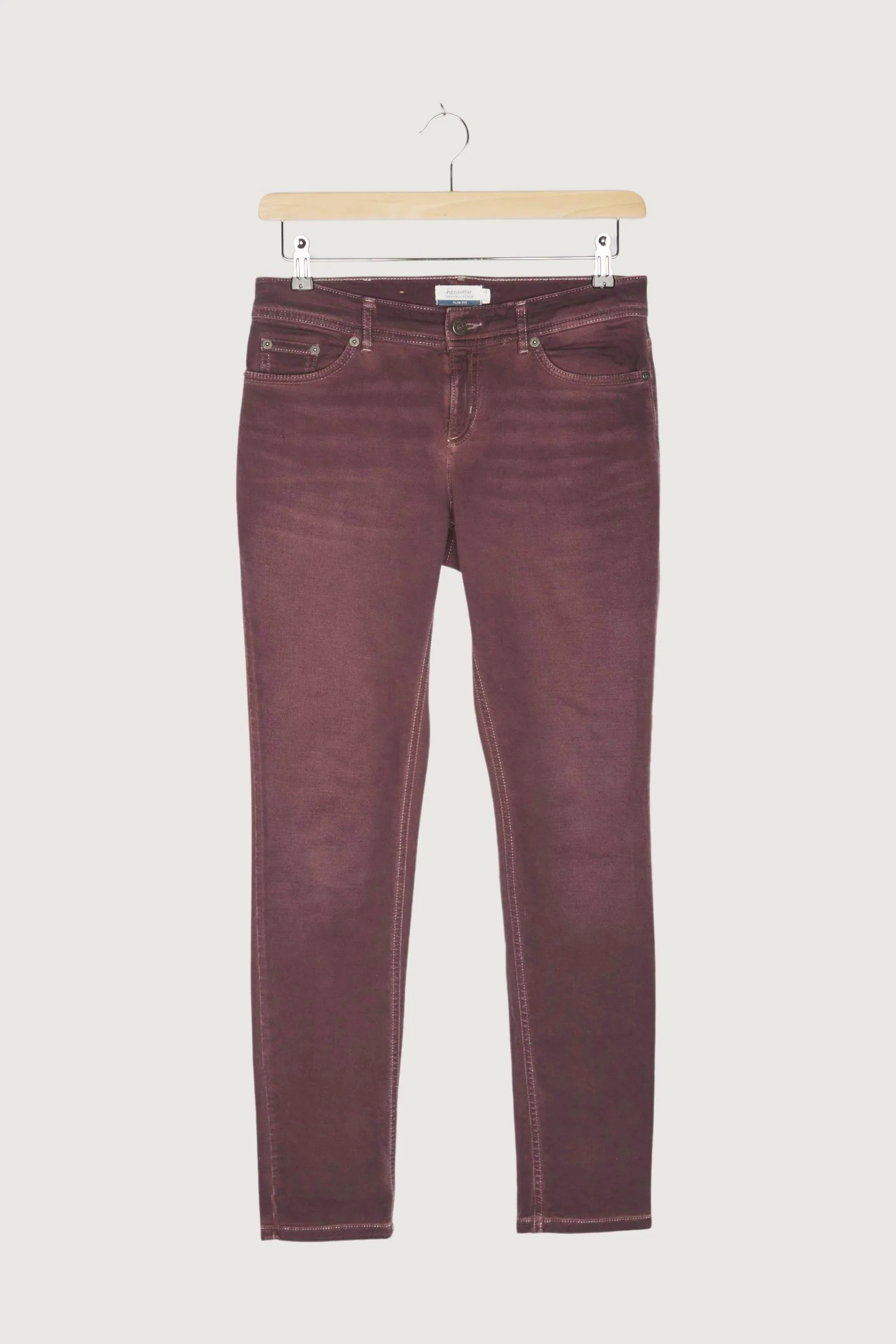 Secondhand Jeans Slim Fit Coloured Denim aus Bio-Baumwolle - Image 4