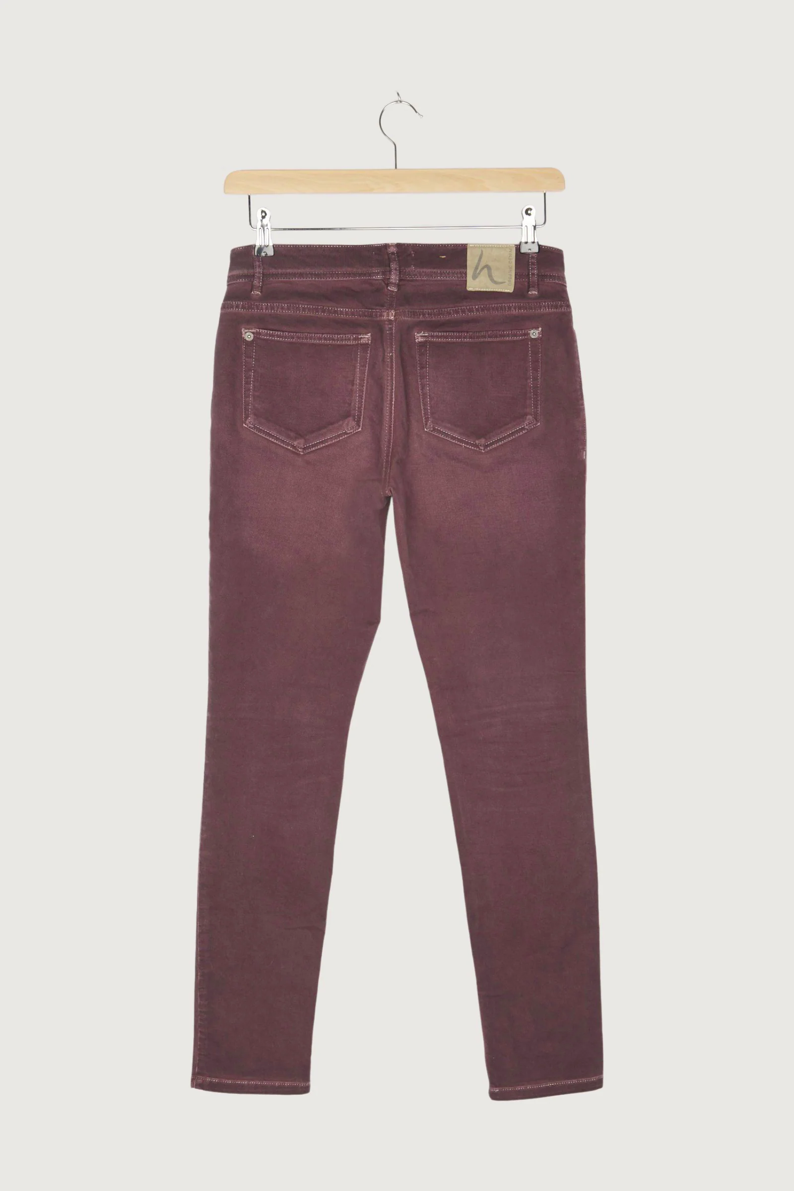 Secondhand Jeans Slim Fit Coloured Denim aus Bio-Baumwolle - Image 5