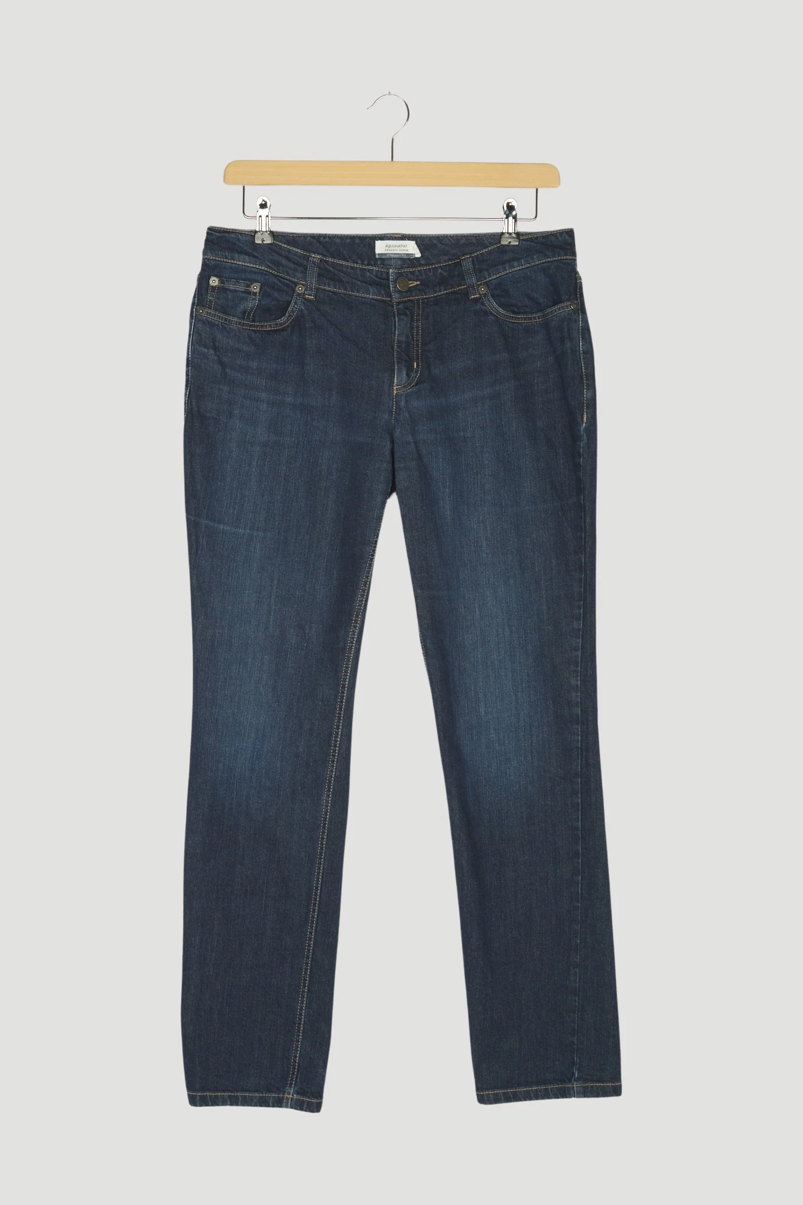 Secondhand Jeans Straight Fit aus Bio-Denim