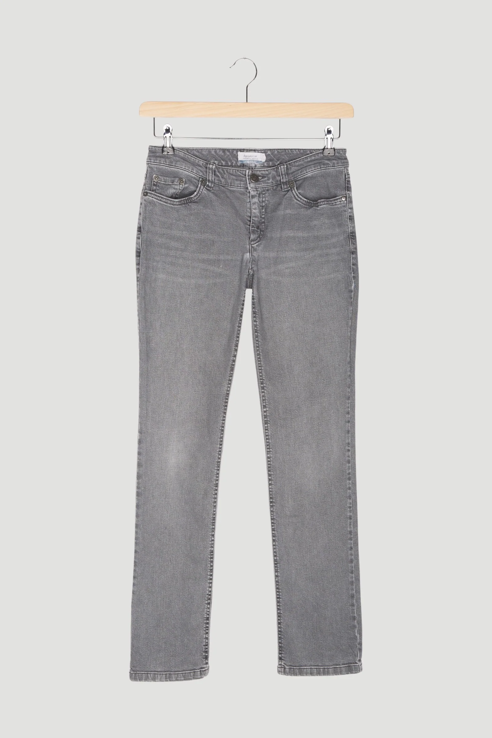 Secondhand Jeans Straight Fit aus reinem Bio-Denim