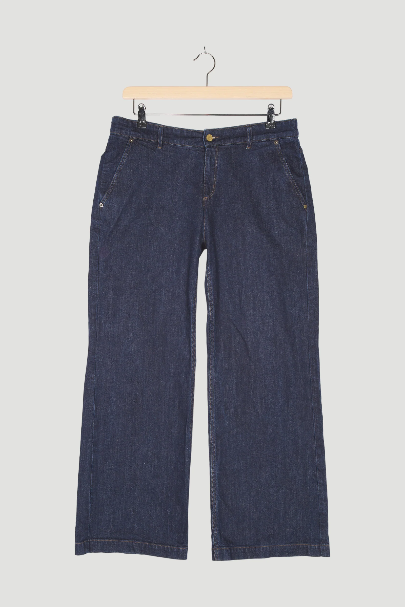 Secondhand Jeans Wide Leg aus Bio-Baumwolle