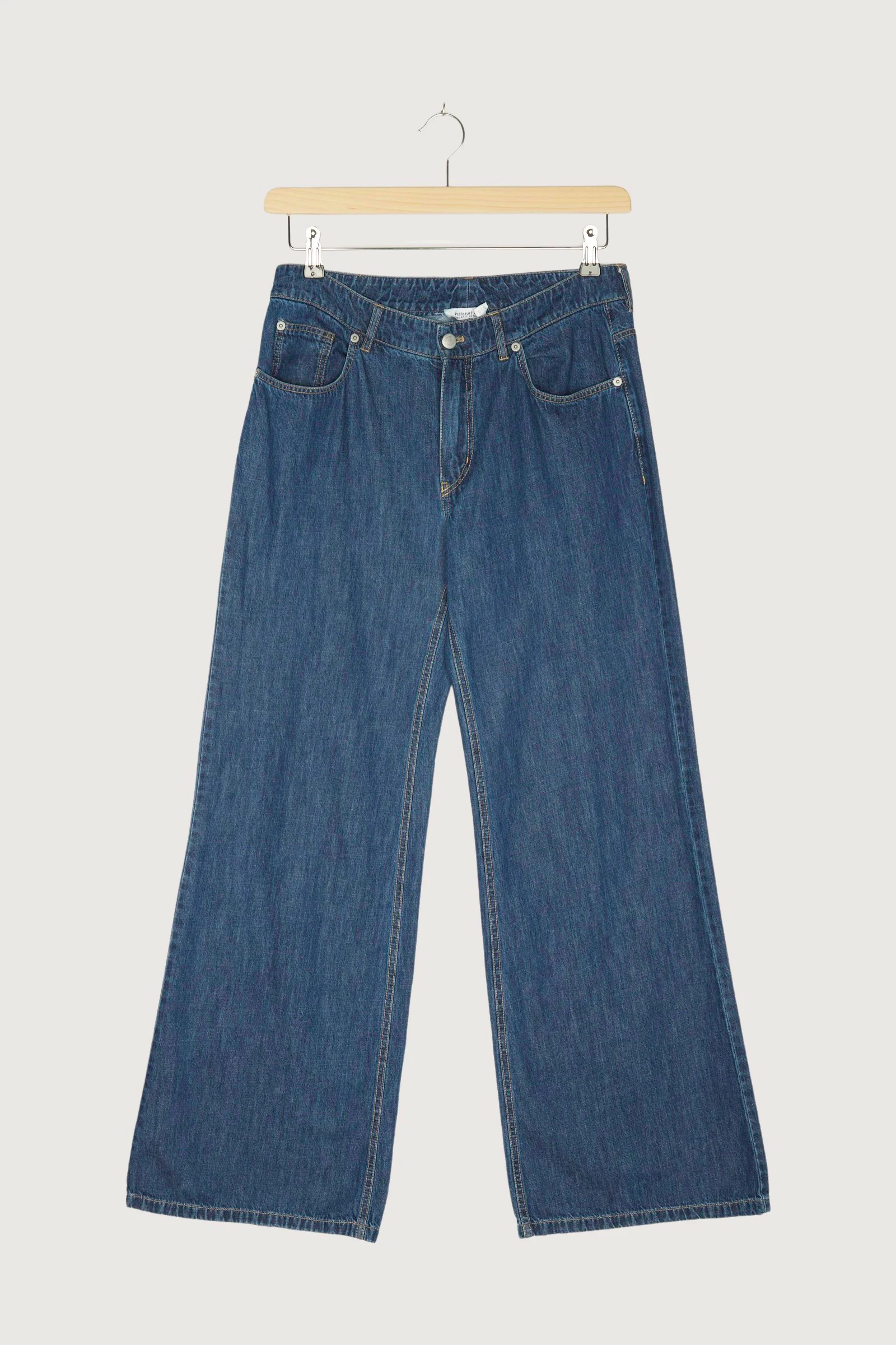 Secondhand Jeans Wide Leg aus Bio-Baumwolle mit Kapok - Image 4