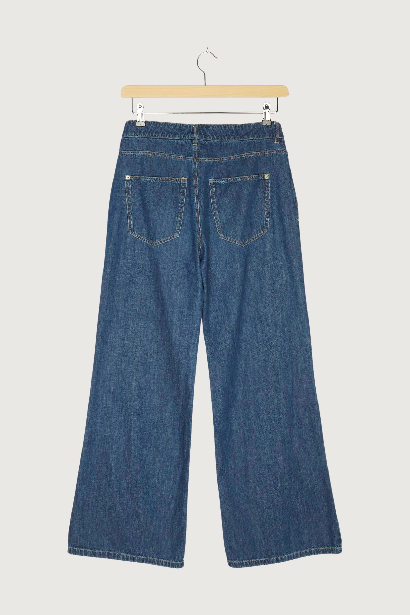 Secondhand Jeans Wide Leg aus Bio-Baumwolle mit Kapok - Image 5