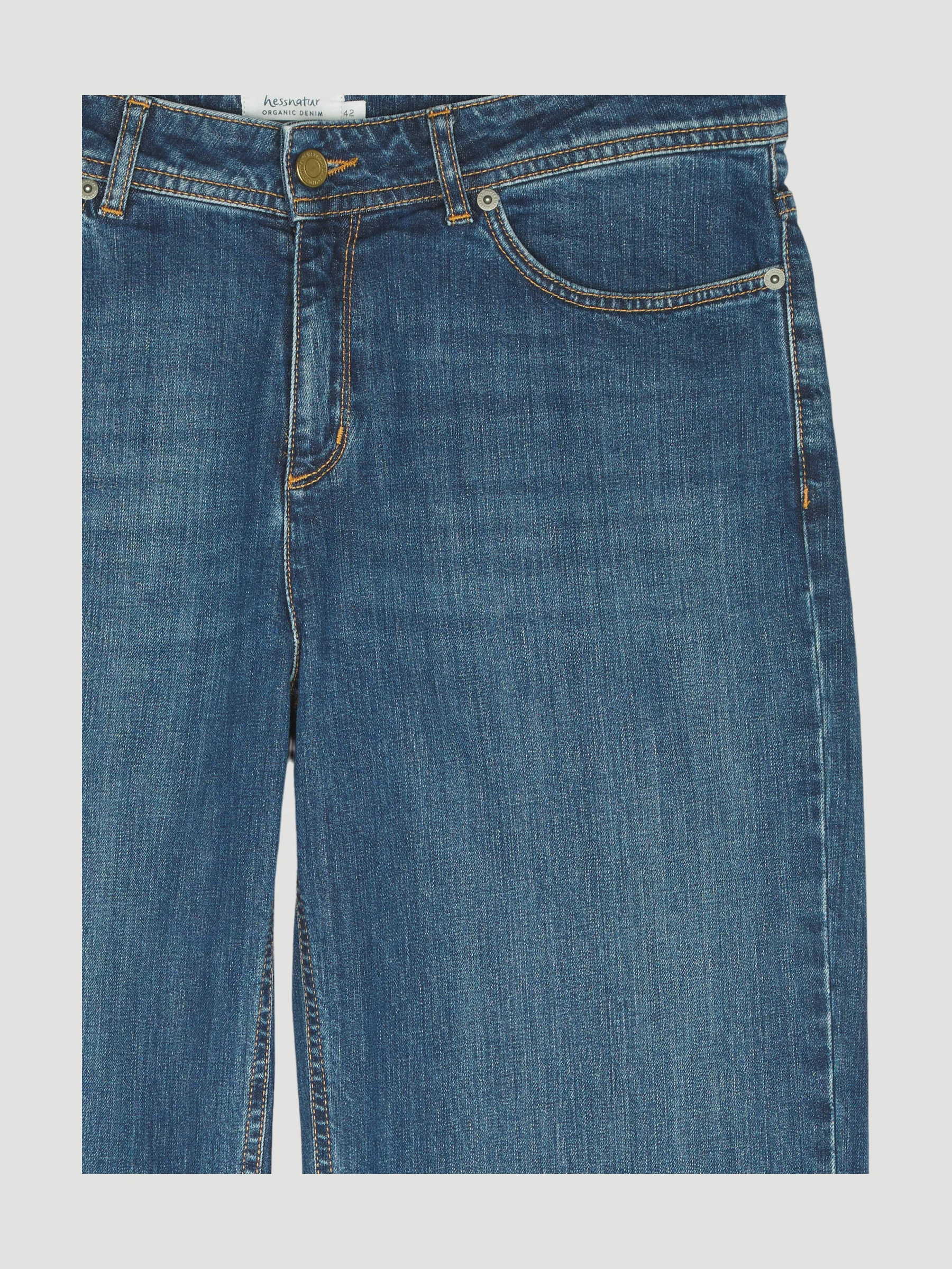 Secondhand Jeans Wide Leg Cropped aus Bio-Denim - Image 3