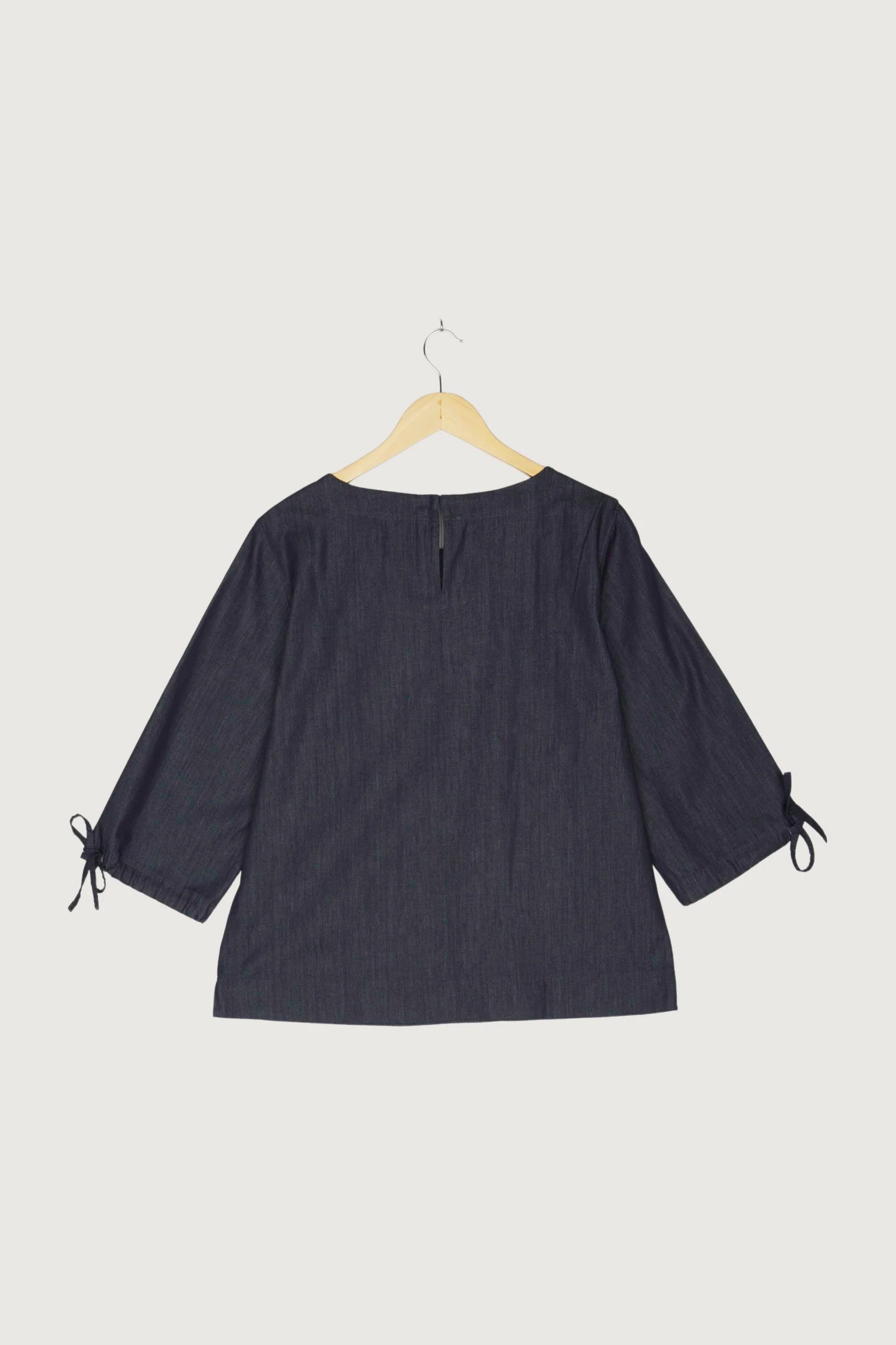 Secondhand Jeansbluse aus reinem Bio-Denim - Image 2