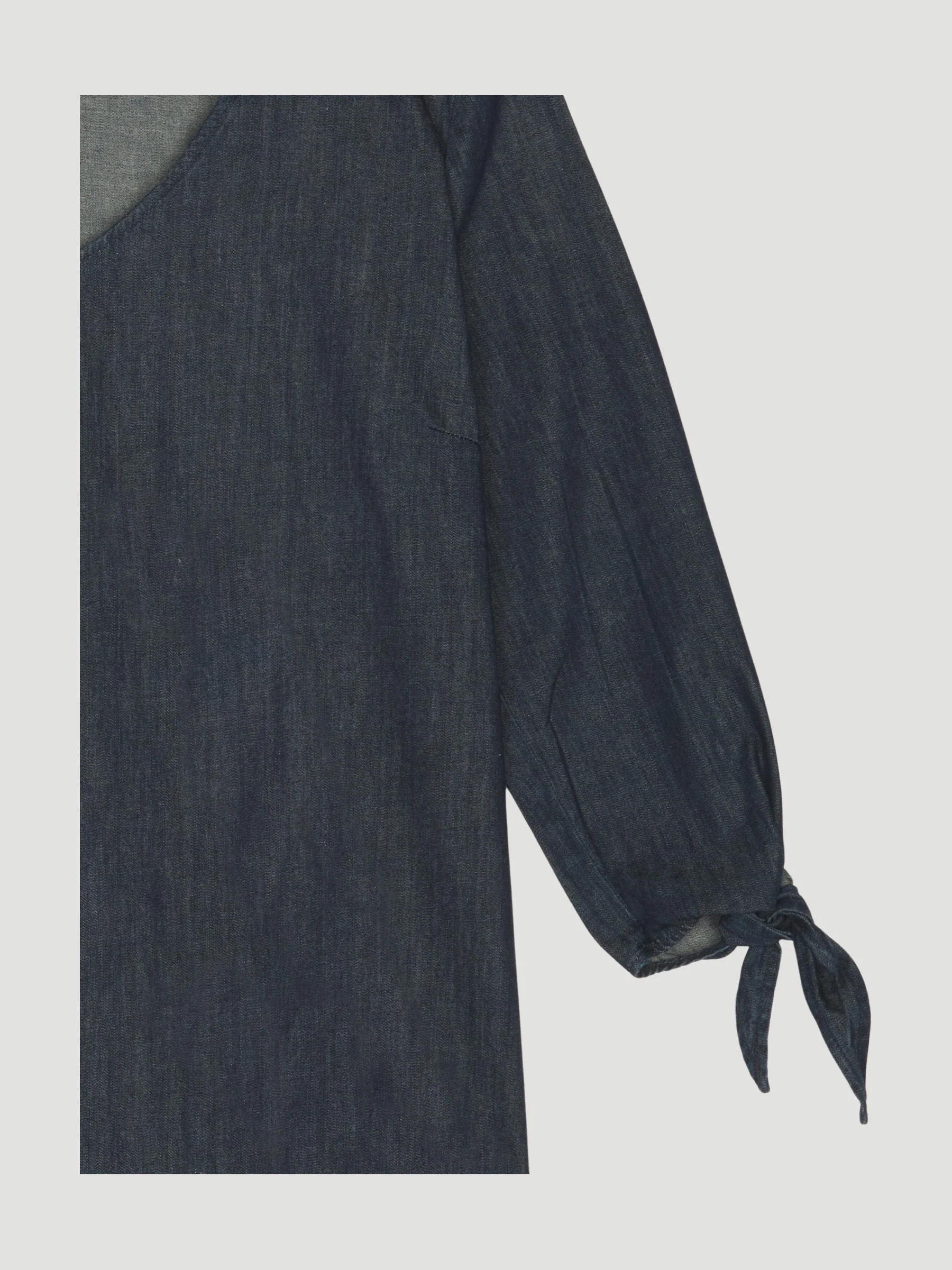 Secondhand Jeansbluse aus reiner Bio-Baumwolle - Image 3