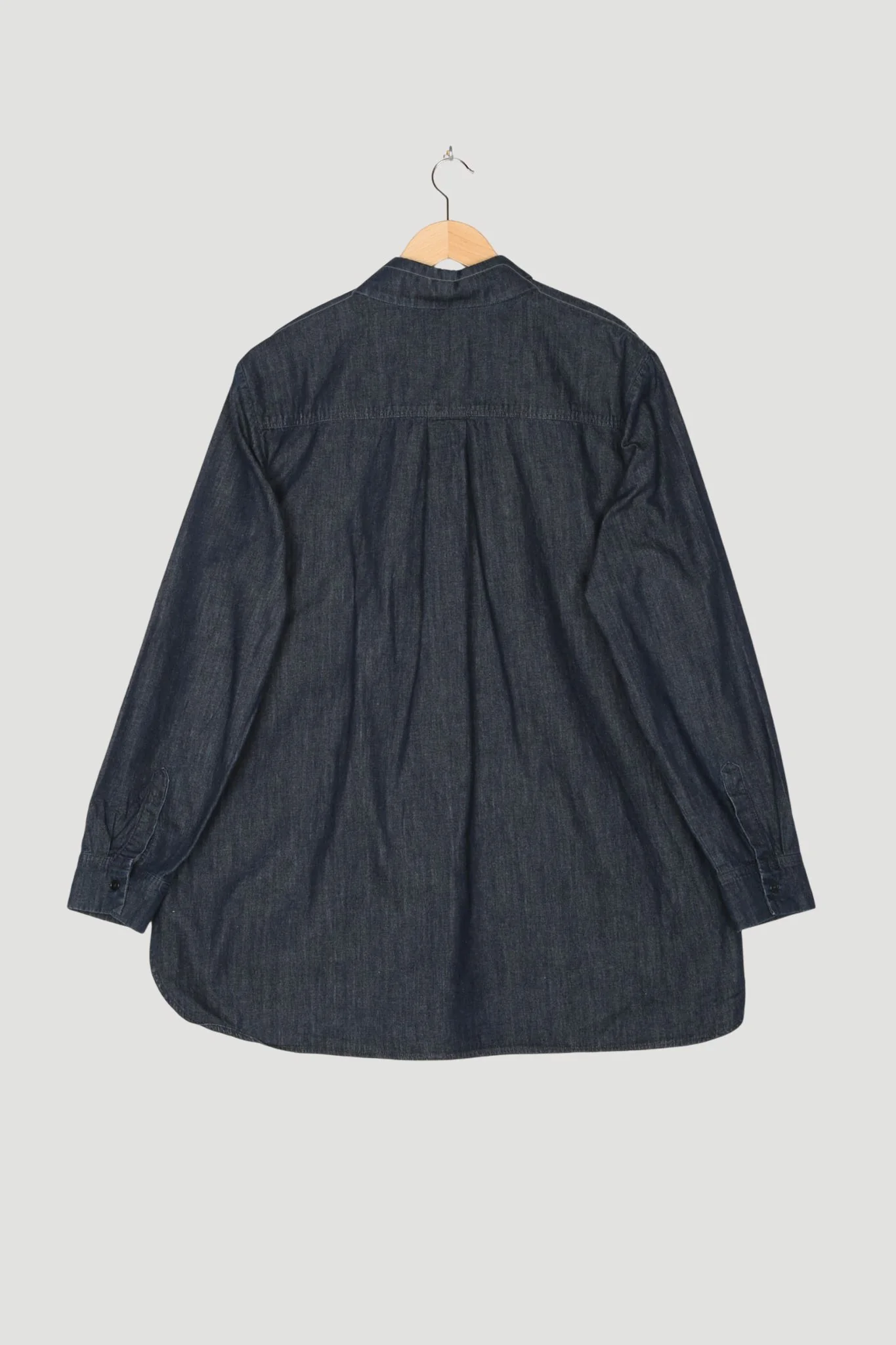 Secondhand Jeansbluse aus reiner Bio-Baumwolle - Image 2