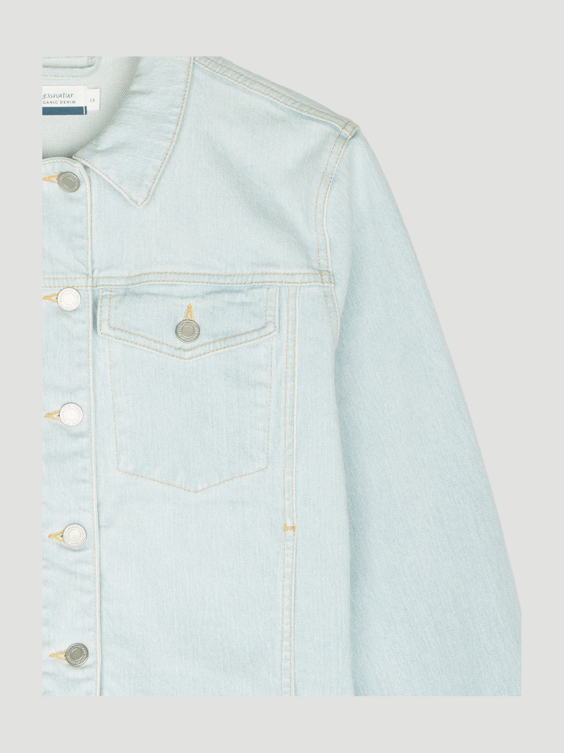 Secondhand Jeansjacke aus Bio-Denim - Image 3