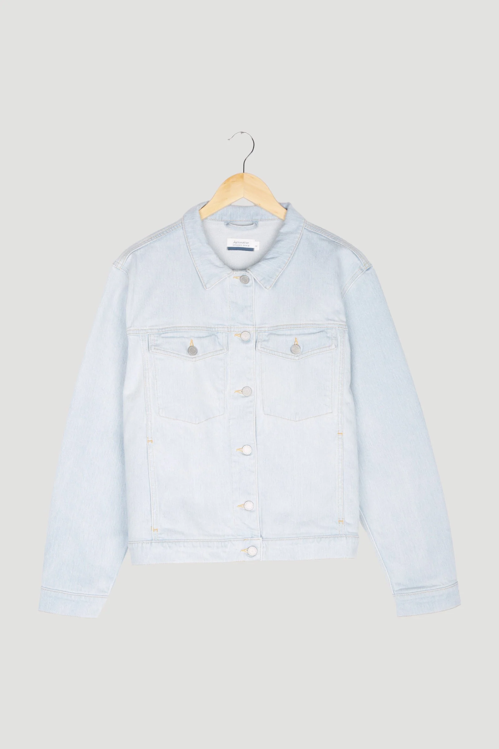 Secondhand Jeansjacke aus Bio-Denim - Image 4