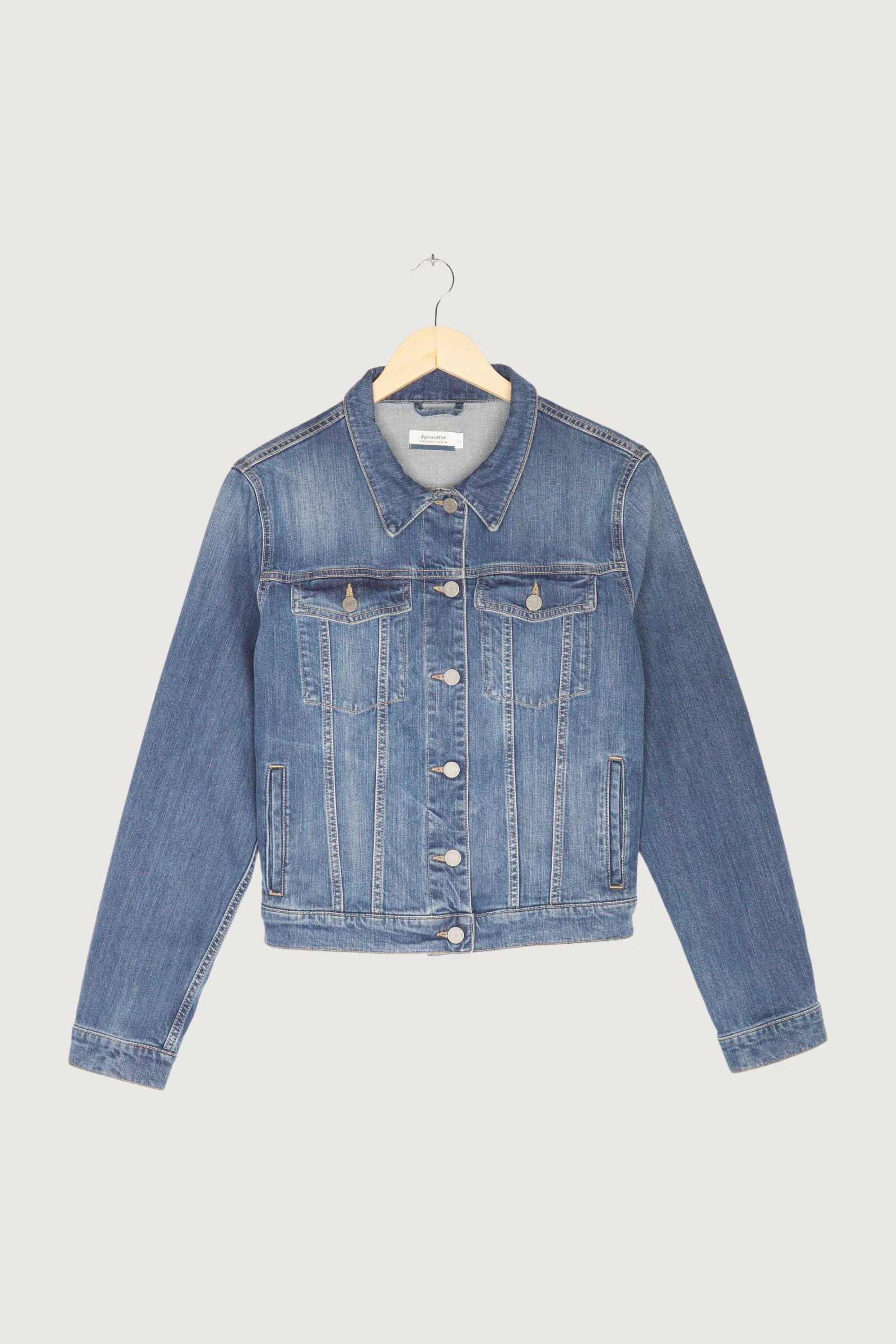 Secondhand Jeansjacke aus Bio-Denim