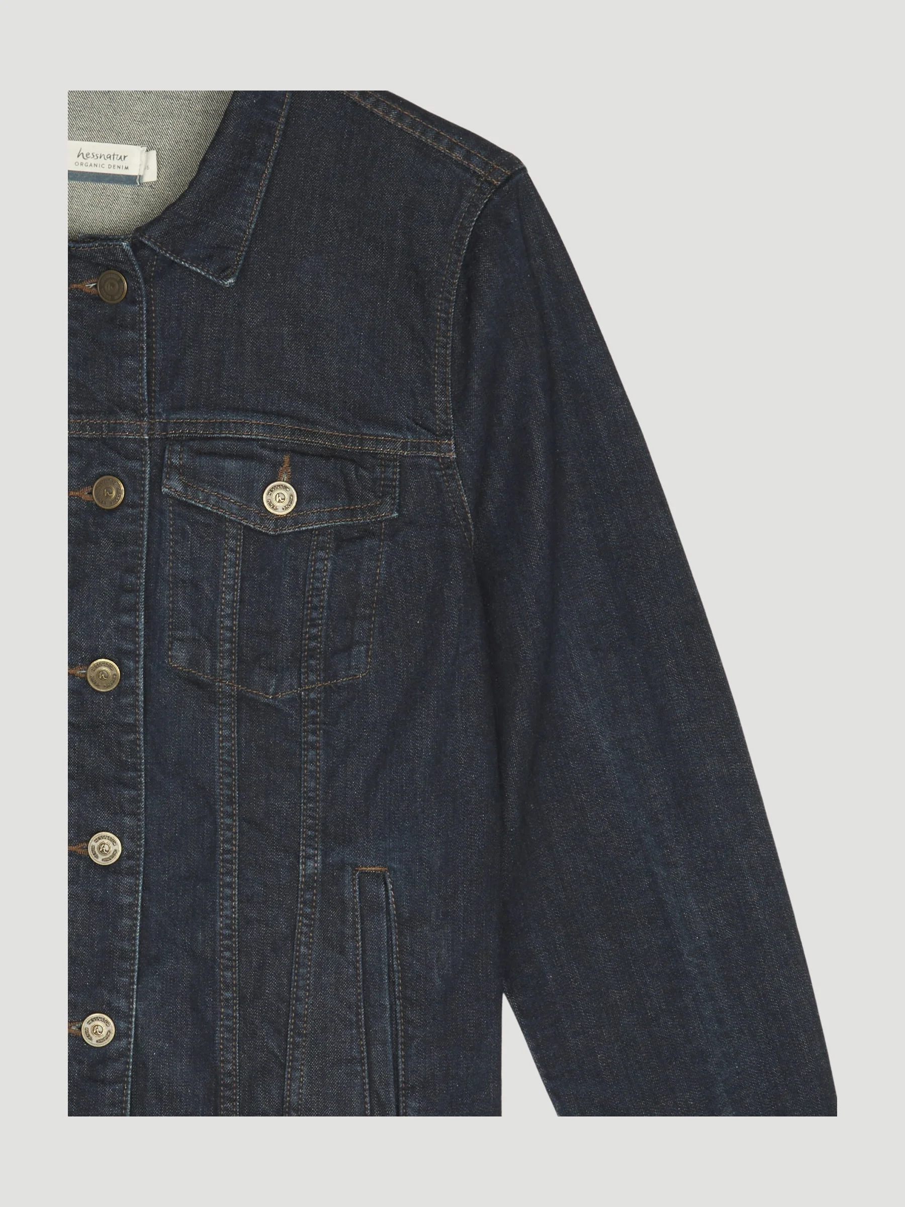 Secondhand Jeansjacke aus Bio-Denim - Image 3