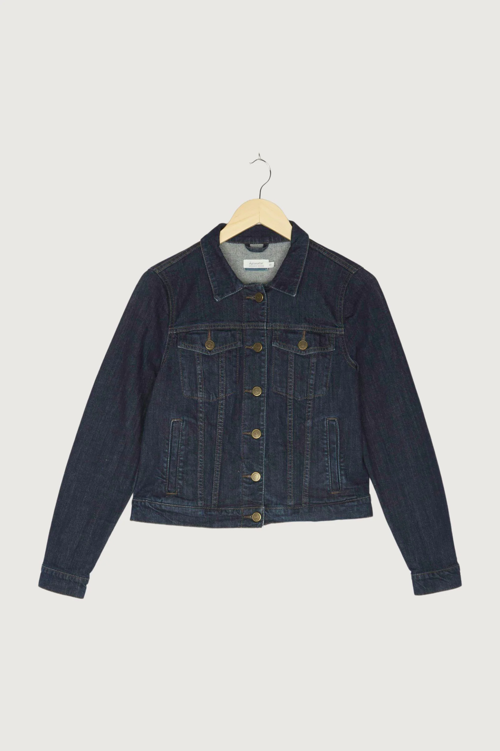 Secondhand Jeansjacke aus Bio-Denim - Image 4