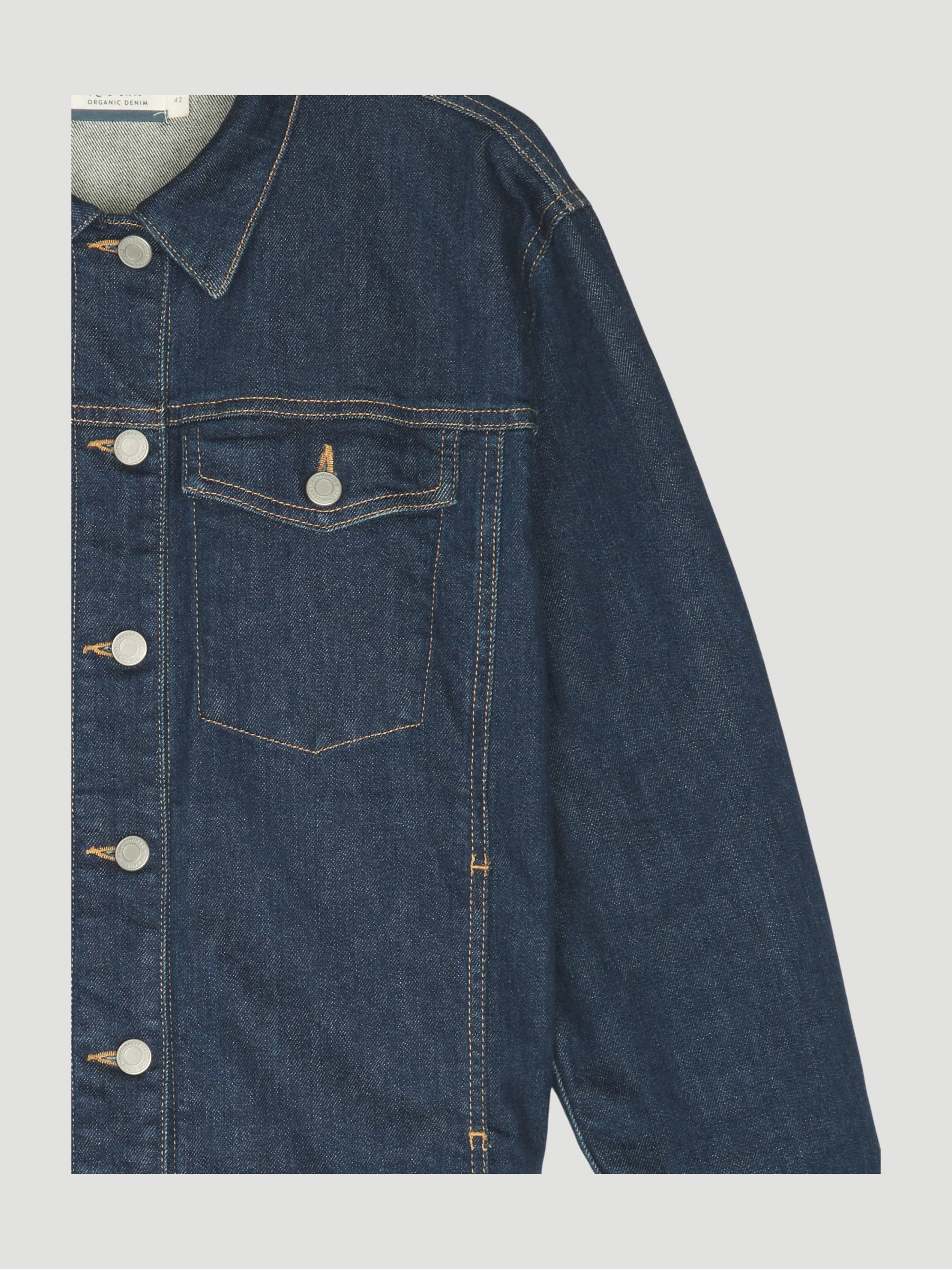 Secondhand Jeansjacke aus COREVA™ Bio-Denim - Image 3