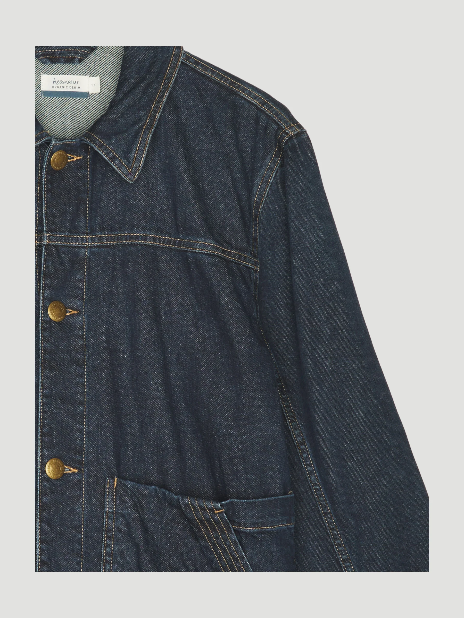Secondhand Jeansjacke aus COREVA™ Bio-Denim - Image 3