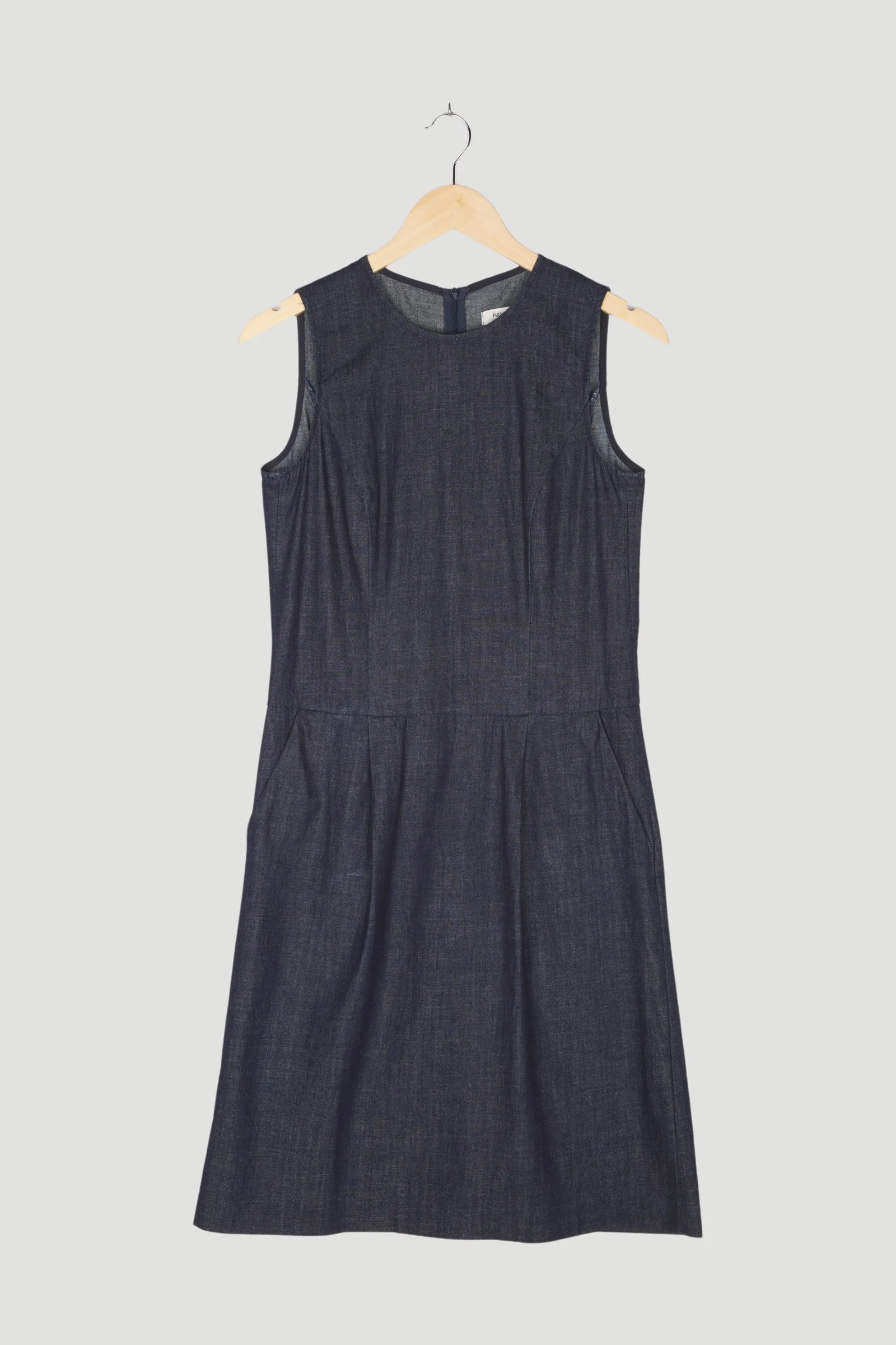 Secondhand Jeanskleid aus reiner Bio-Baumwolle